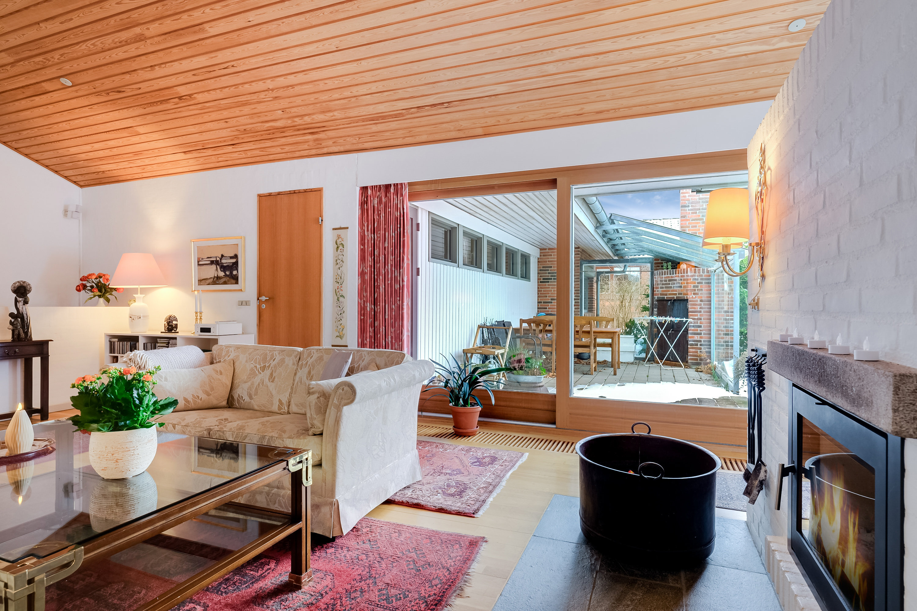 Fremhævet stue billede i fuldskærmstilstand. Billede af Grævlingevænget 185, 5800 Nyborg