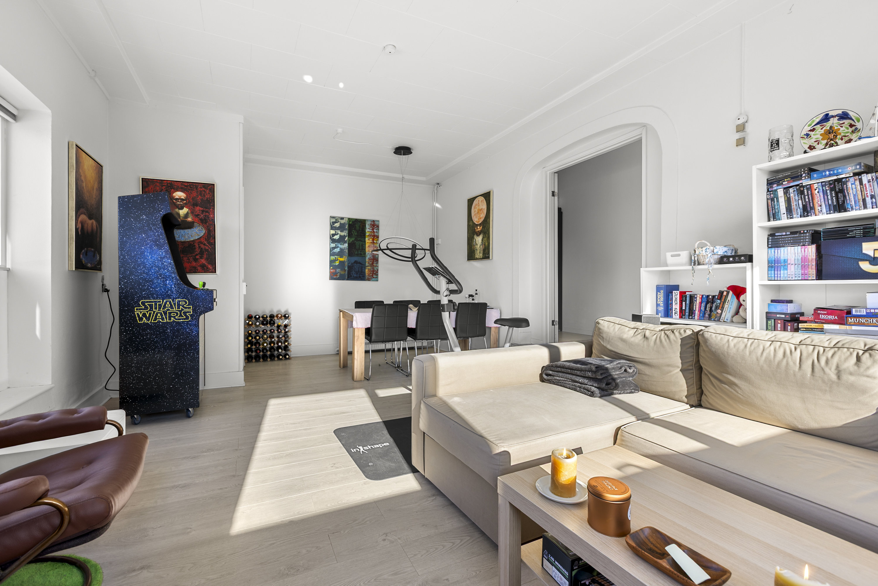 Fremhævet stue billede i fuldskærmstilstand. Billede af Hovedgaden 15C, 4050 Skibby