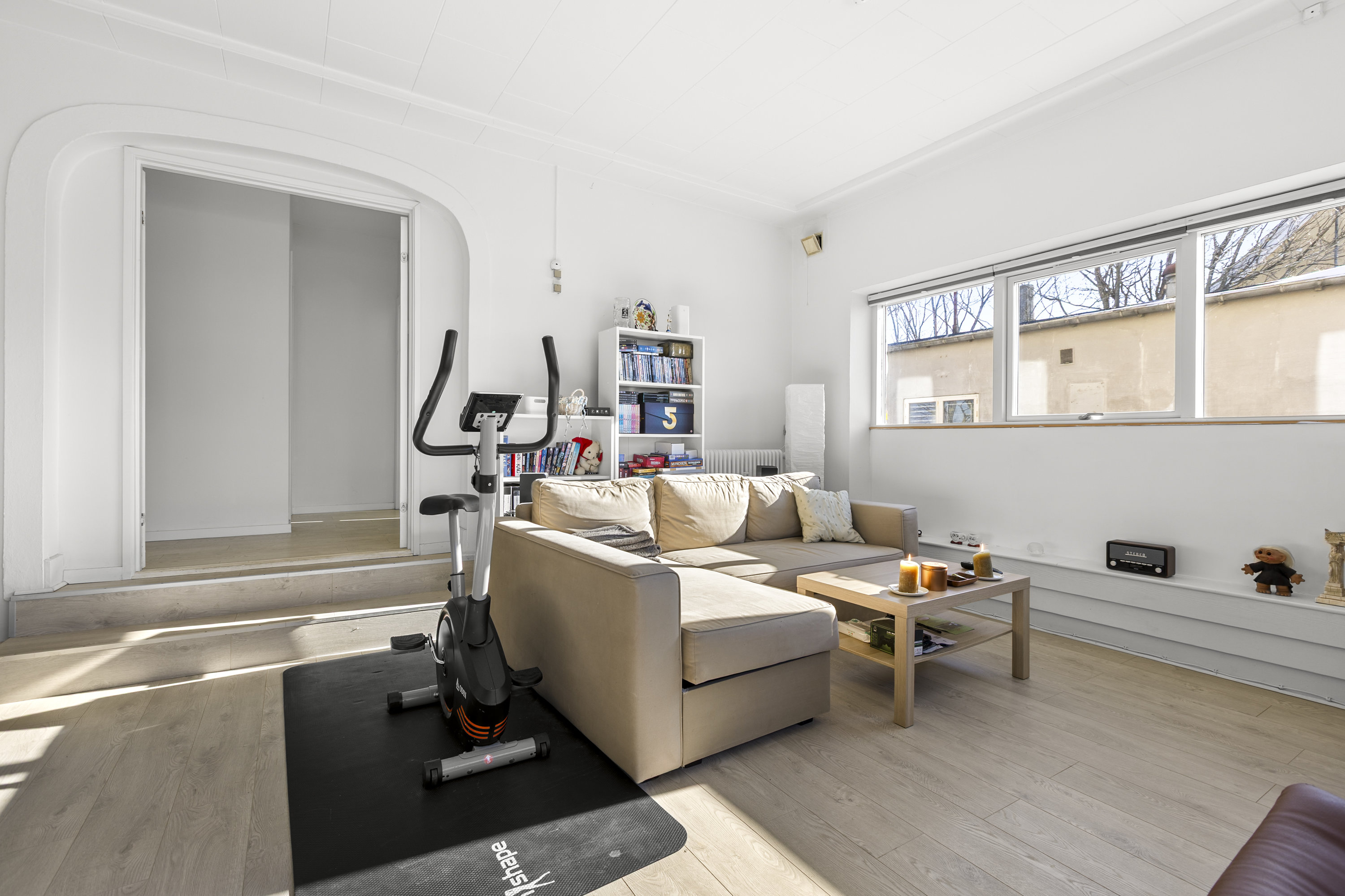 Fremhævet stue billede i fuldskærmstilstand. Billede af Hovedgaden 15C, 4050 Skibby