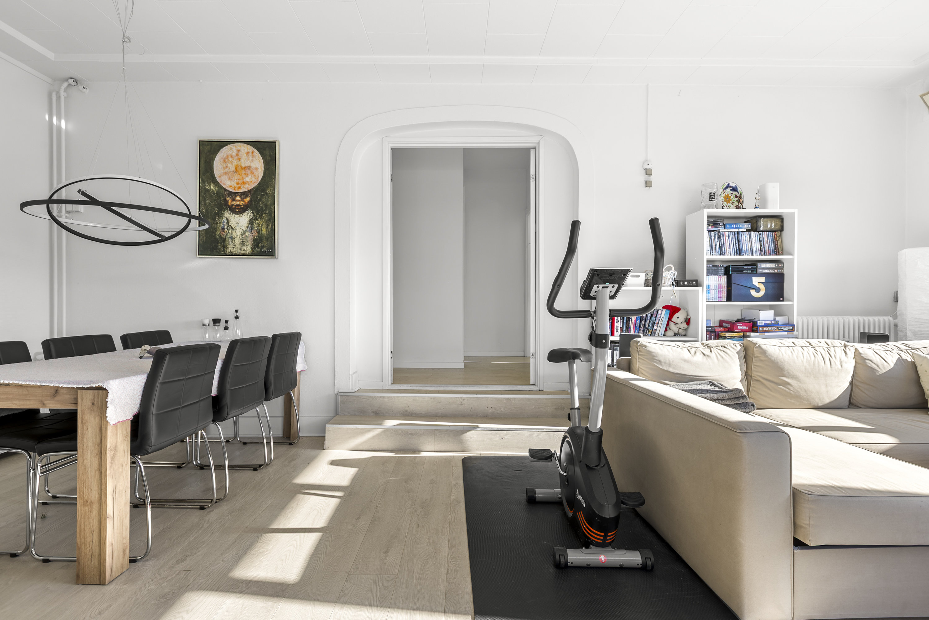 Fremhævet stue billede i fuldskærmstilstand. Billede af Hovedgaden 15C, 4050 Skibby