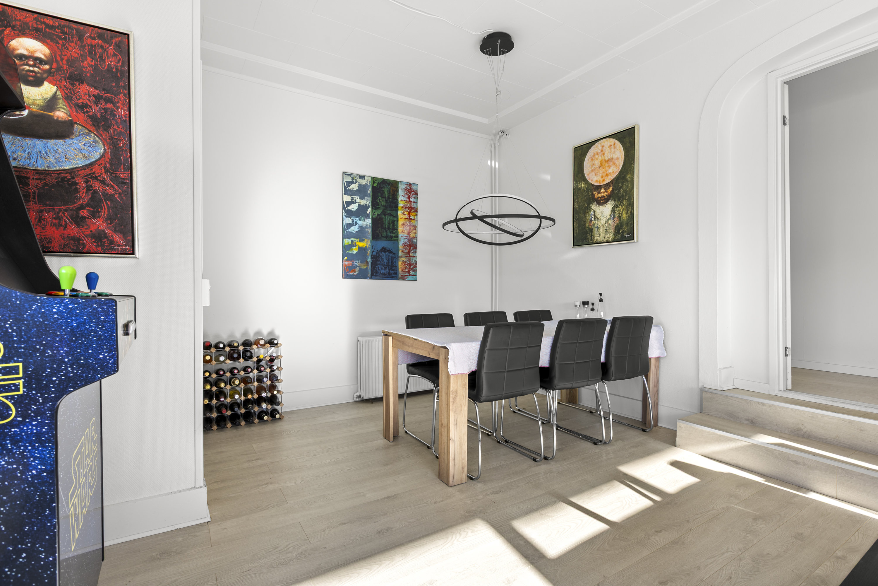 Fremhævet stue billede i fuldskærmstilstand. Billede af Hovedgaden 15C, 4050 Skibby