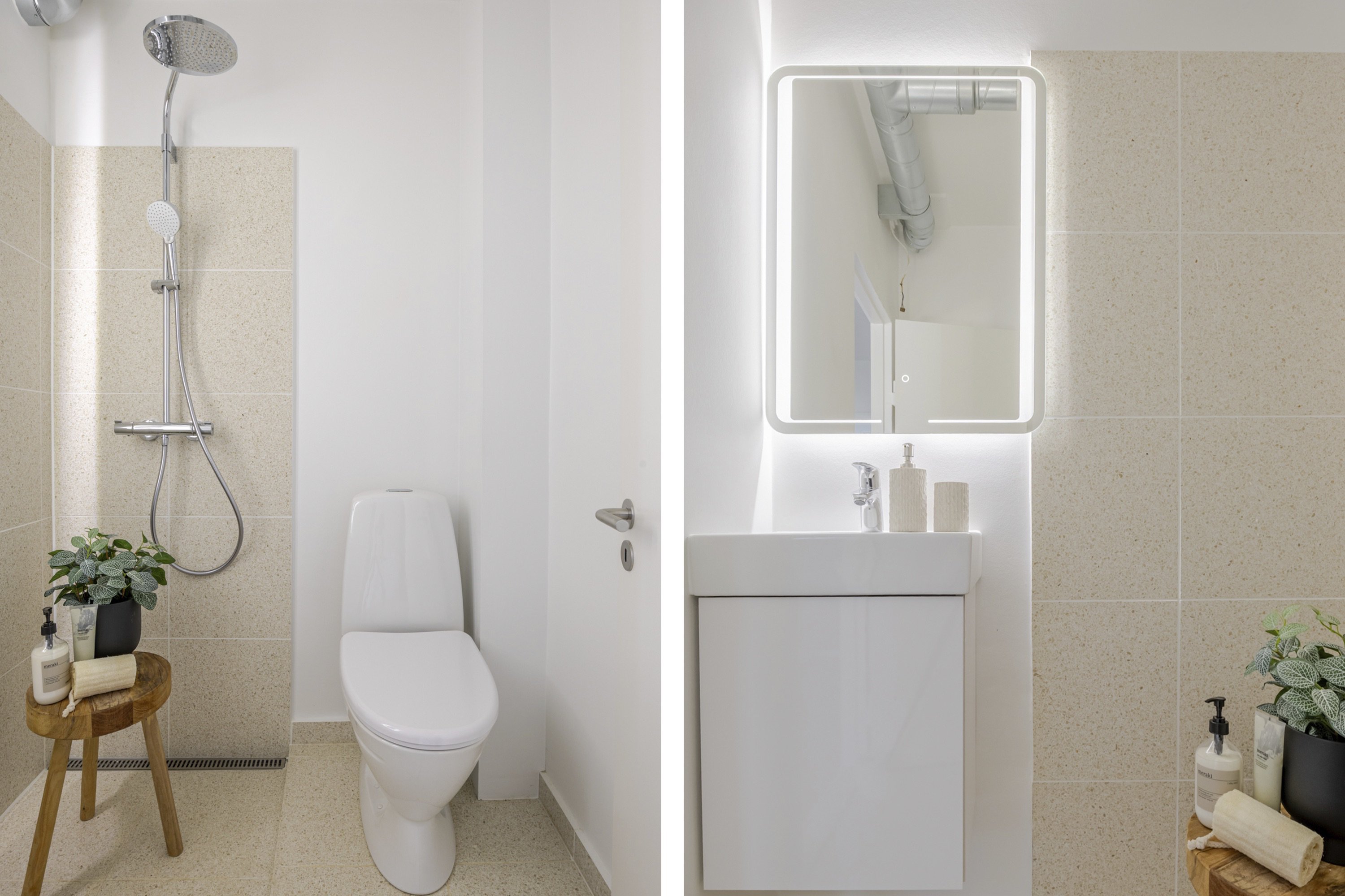 Fremhævet bad billede i fuldskærmstilstand. Billede af Stubmøllevej 1, 1. 103., 2450 København SV