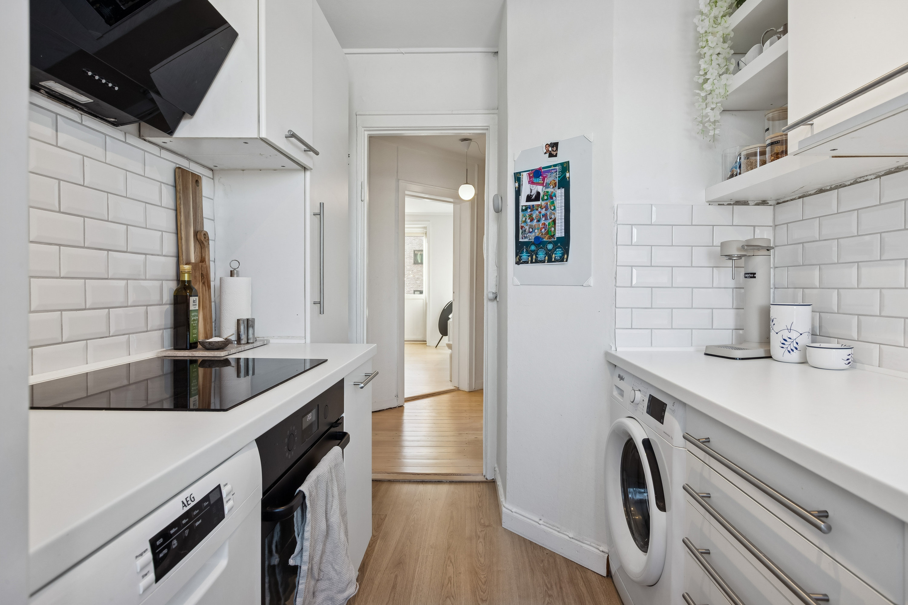 Fremhævet køkken billede i fuldskærmstilstand. Billede af Frankrigshusene 14, 3. th., 2300 København S