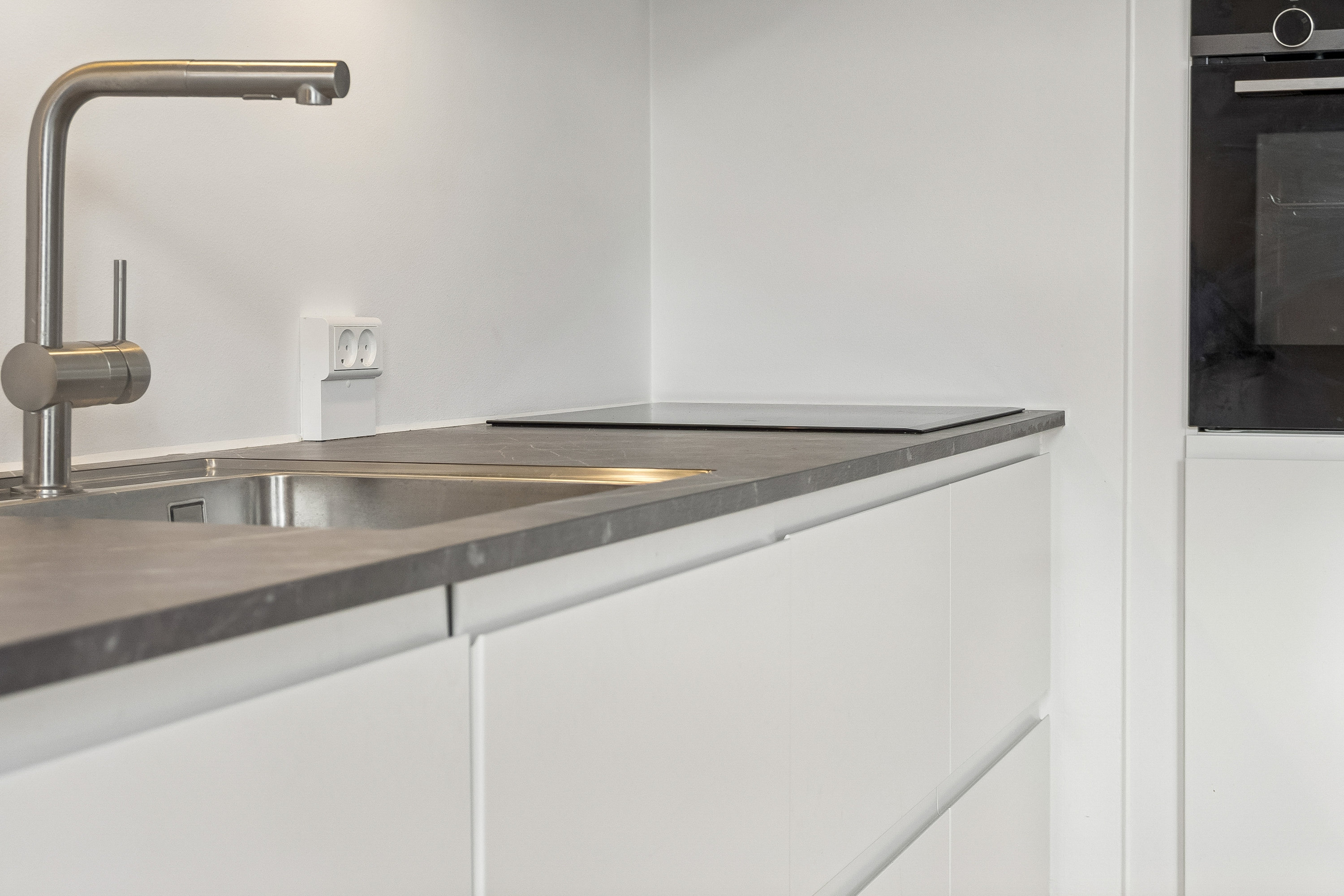 Fremhævet køkken billede i fuldskærmstilstand. Billede af Jens Lillelunds Vej 3, 2. mf., 2920 Charlottenlund