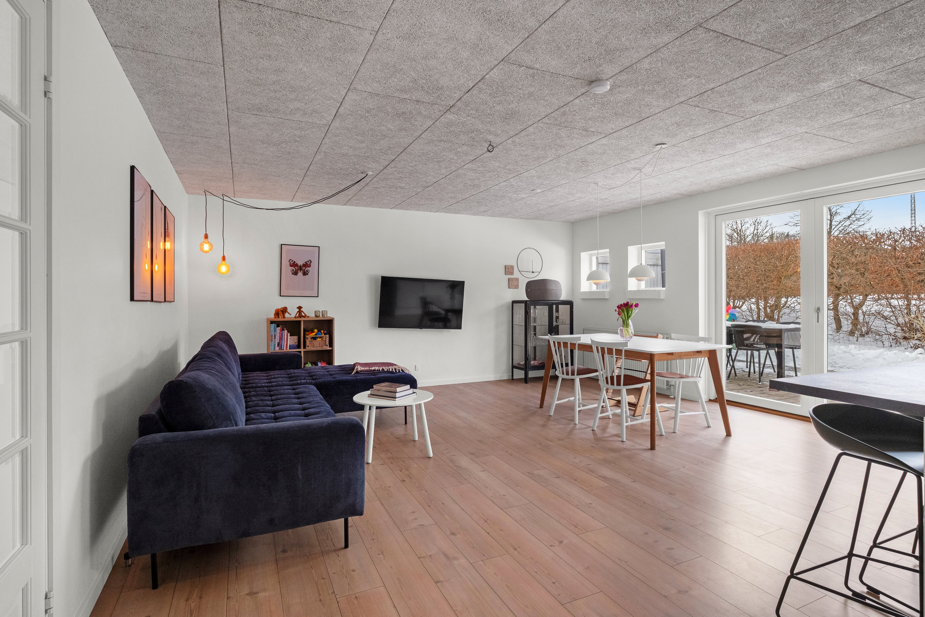 Fremhævet stue billede i fuldskærmstilstand. Billede af Besservej 17A, 8240 Risskov