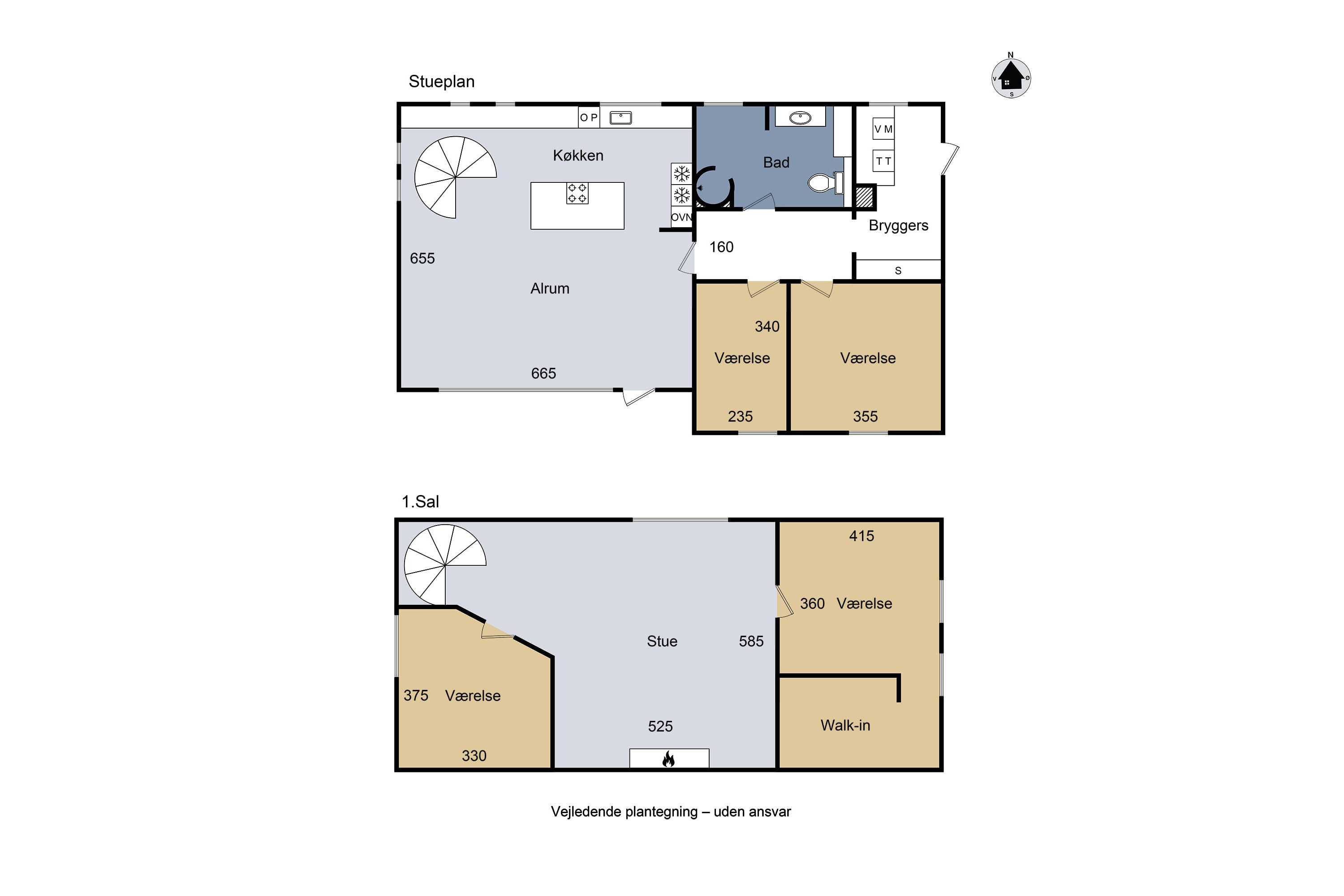 Plantegninger billede af Gl Nyrupvej 3, 4400 Kalundborg
