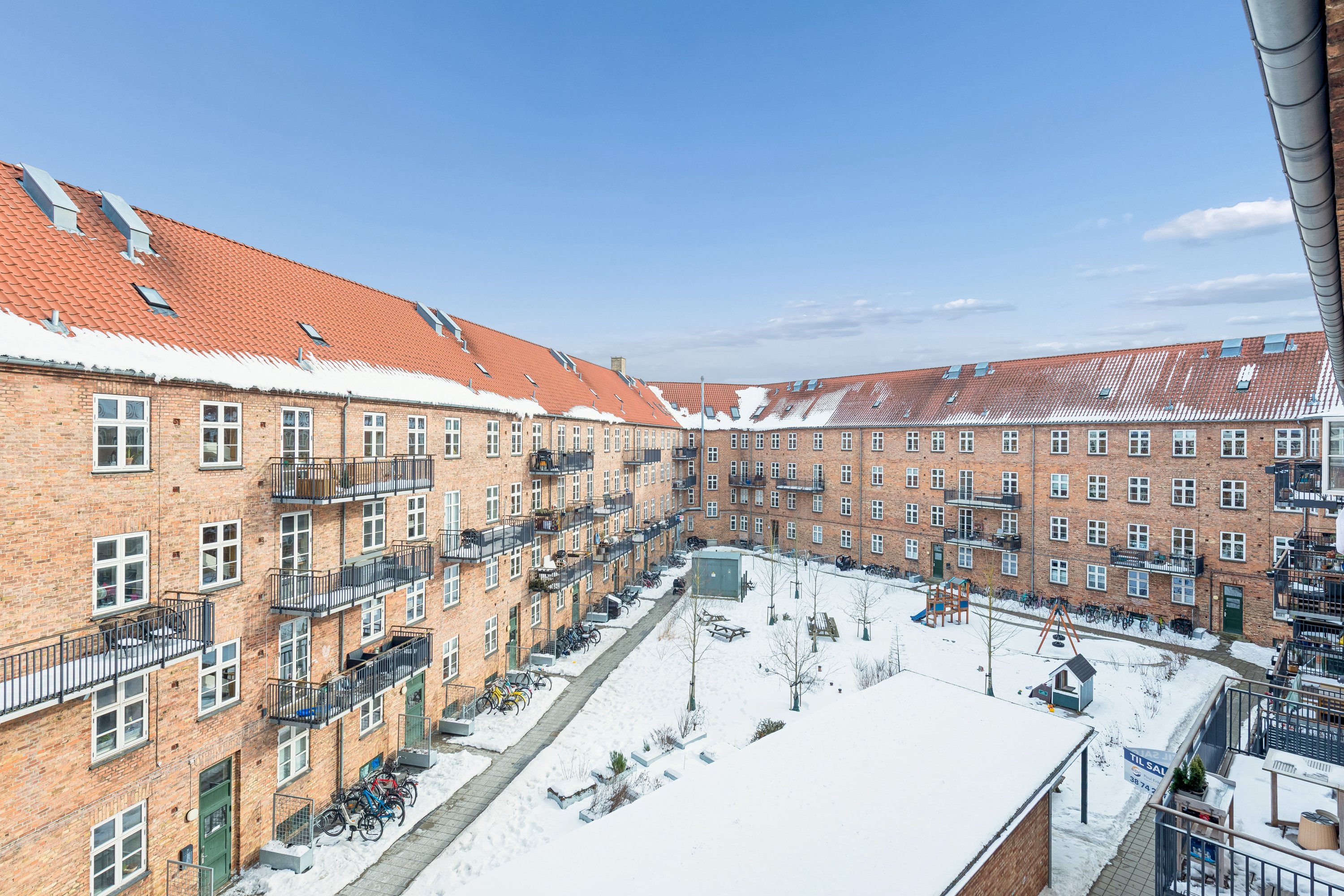 Fremhævet udsigt billede i fuldskærmstilstand. Billede af Markskellet 8, 3. tv., 2720 Vanløse