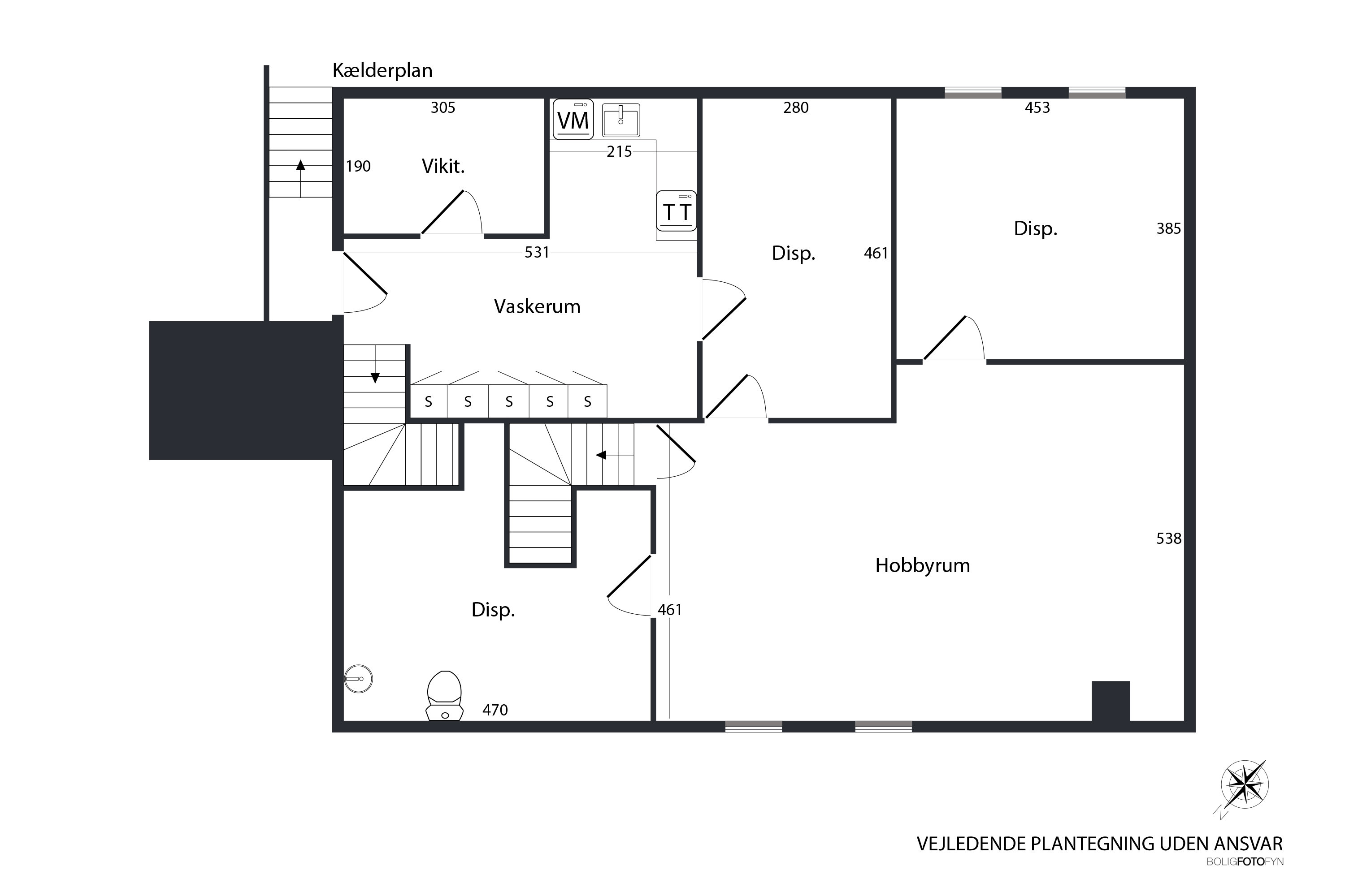 Plantegninger billede af Krokusvænget 3, 5540 Ullerslev