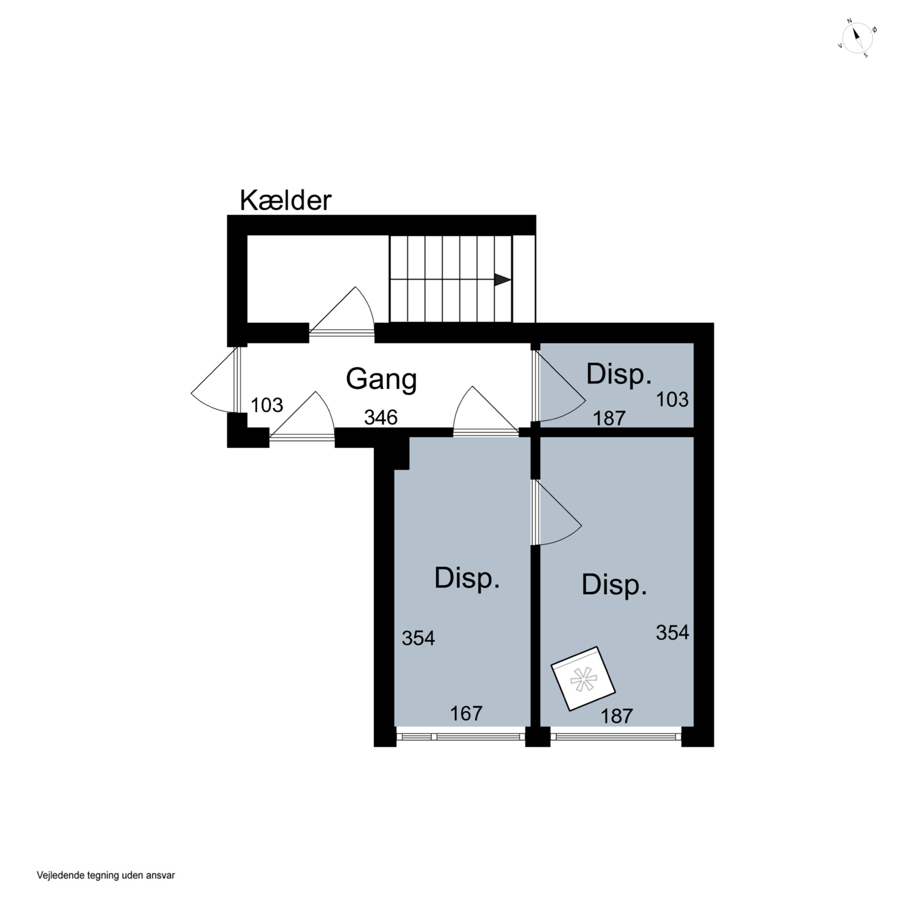 Plantegninger billede af Nivå Stationsvej 13A, 2990 Nivå