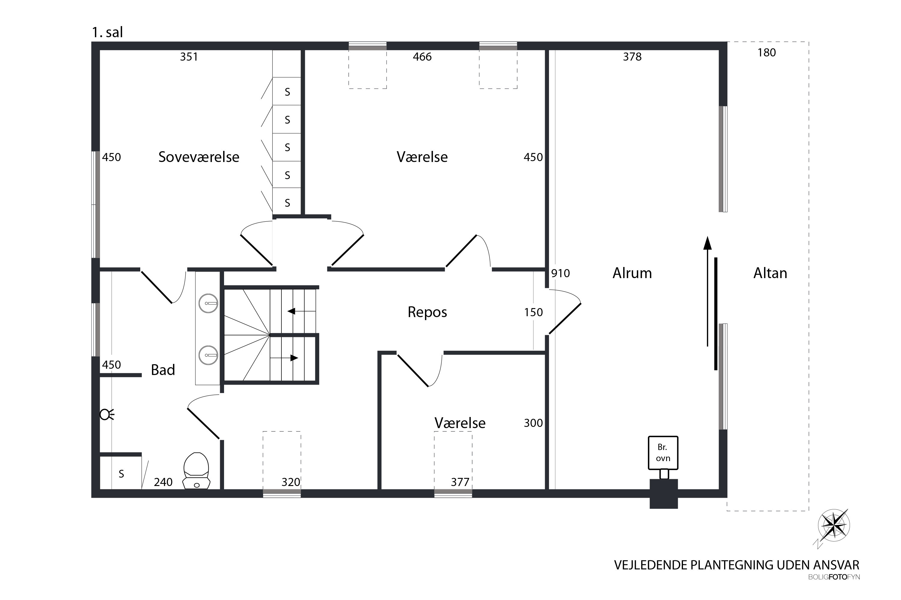 Plantegninger billede af Krokusvænget 3, 5540 Ullerslev