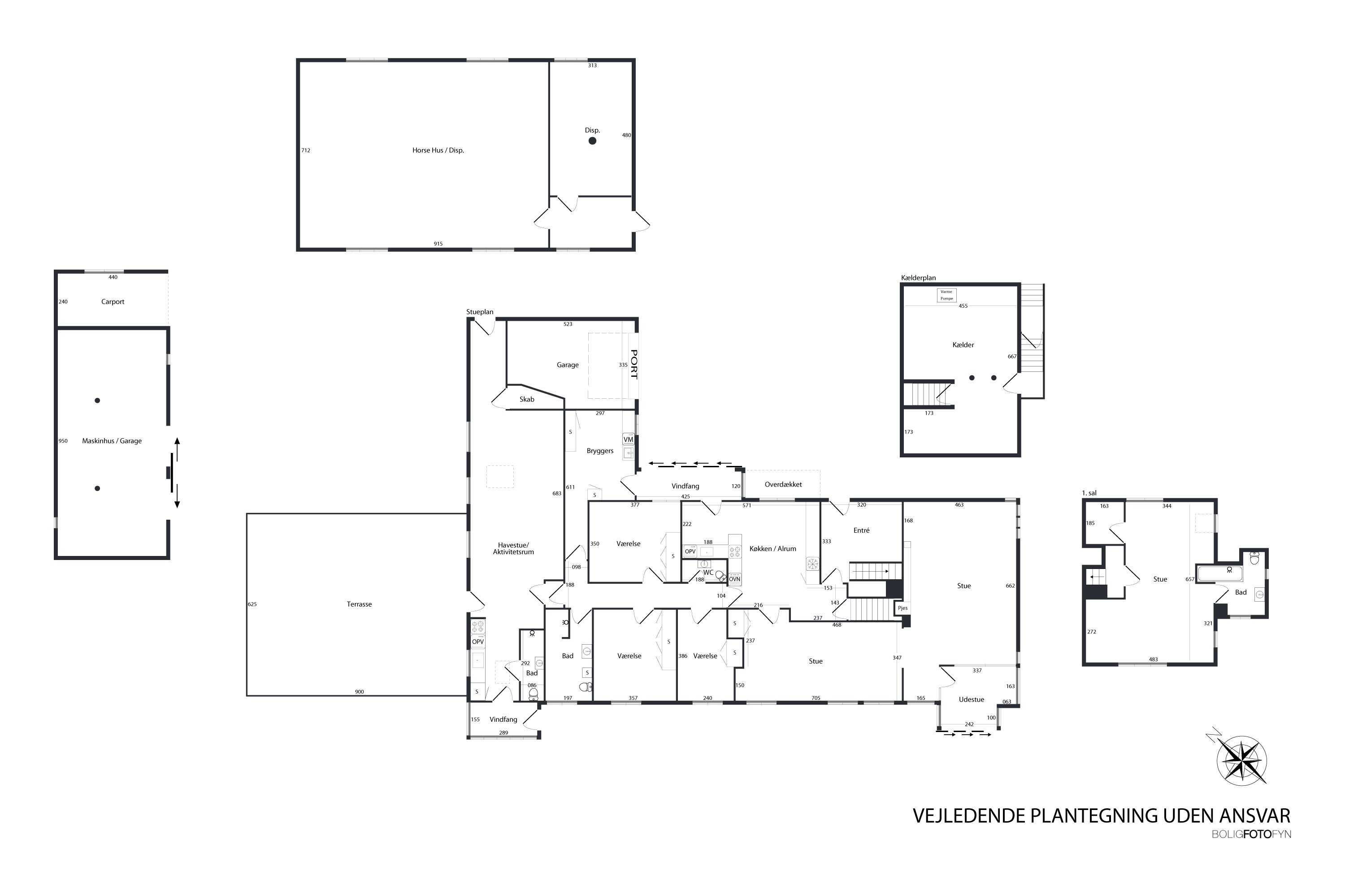 Plantegninger billede af Fasanvej 29, 5863 Ferritslev Fyn