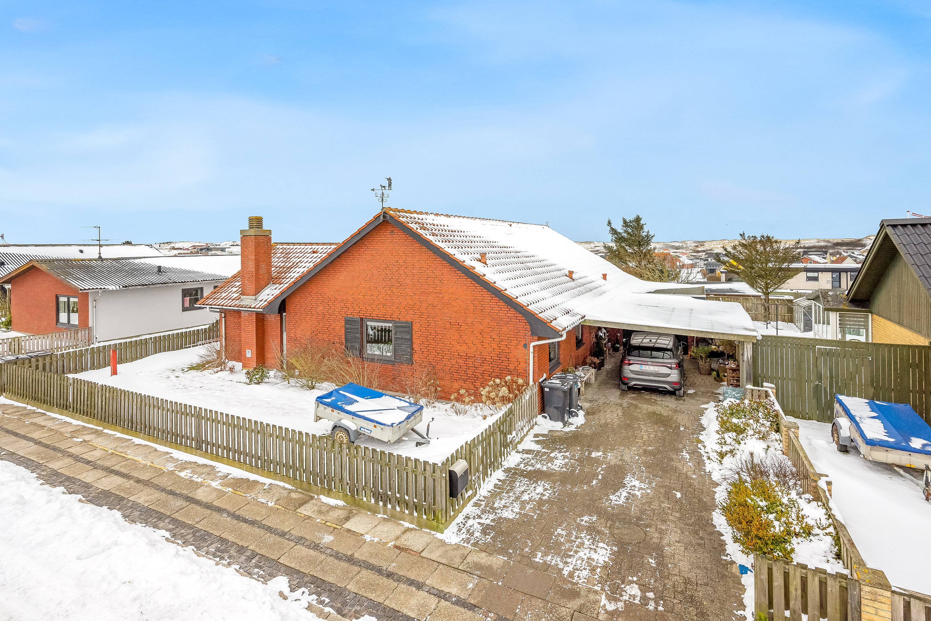 Miniaturebillede 2: ejendommen. Billede af Baunevej 6, 6960 Hvide Sande