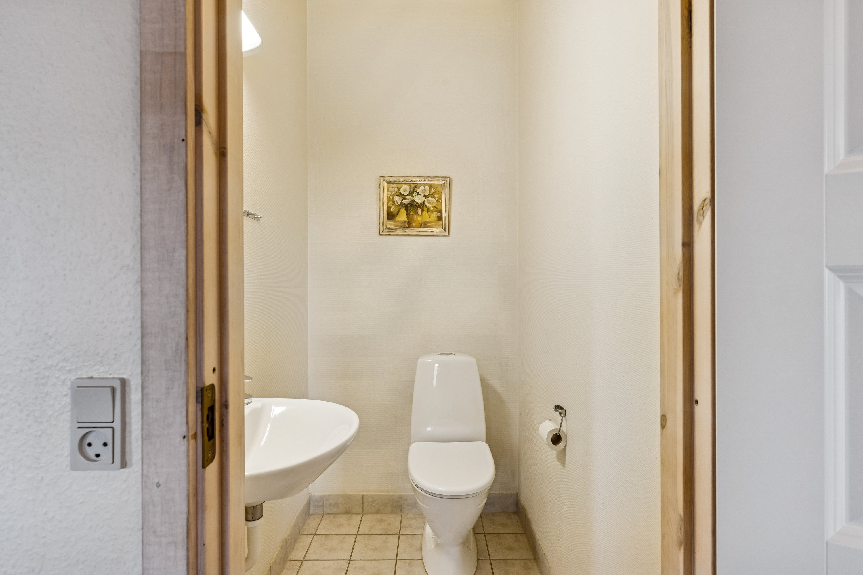 Fremhævet badeværelse billede i fuldskærmstilstand. Billede af Marina Fiskenæs Feriepark 32, 6300 Gråsten