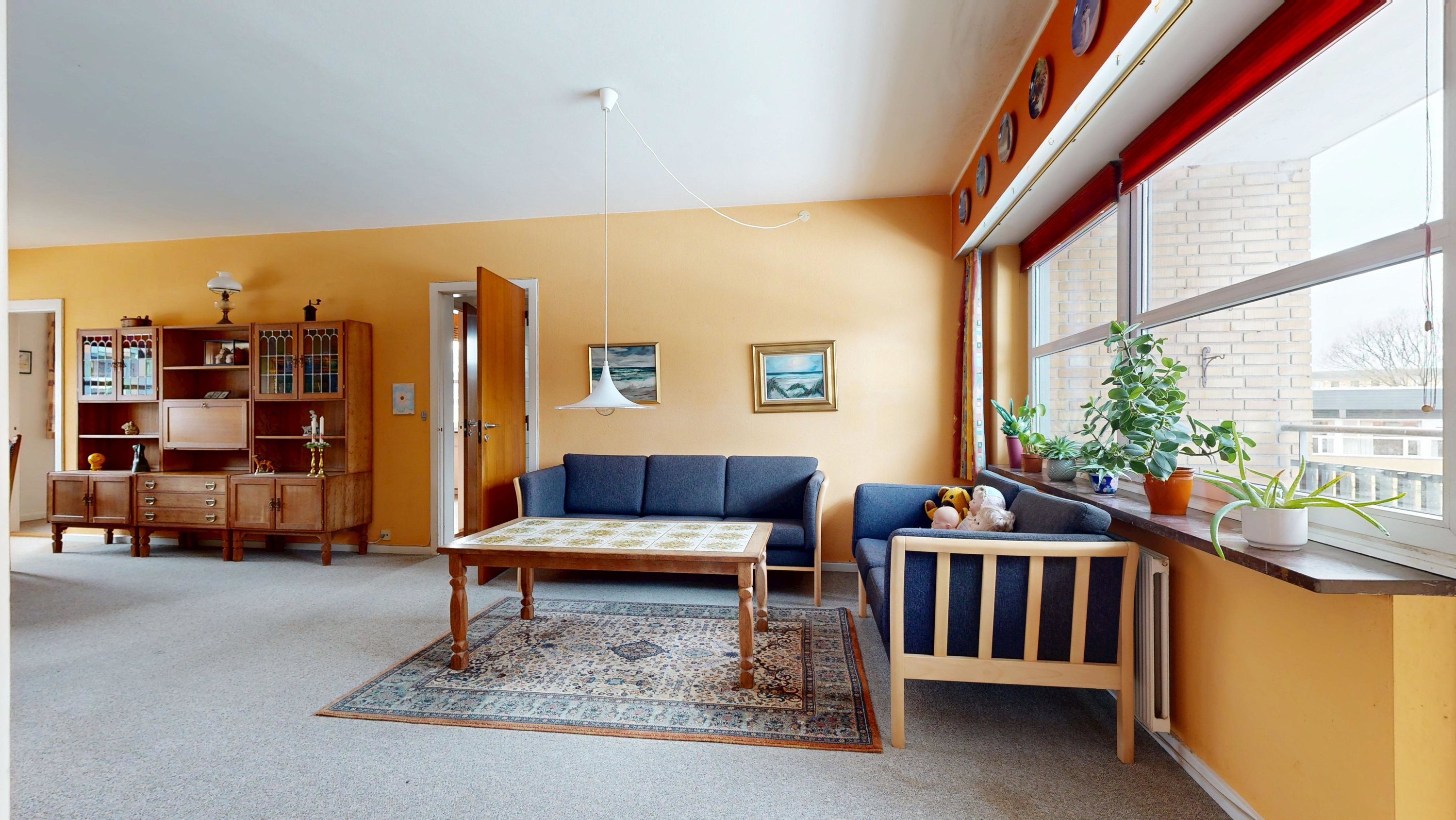 Fremhævet stue billede i fuldskærmstilstand. Billede af Vestervangsvej 49, st.. tv.., 8800 Viborg