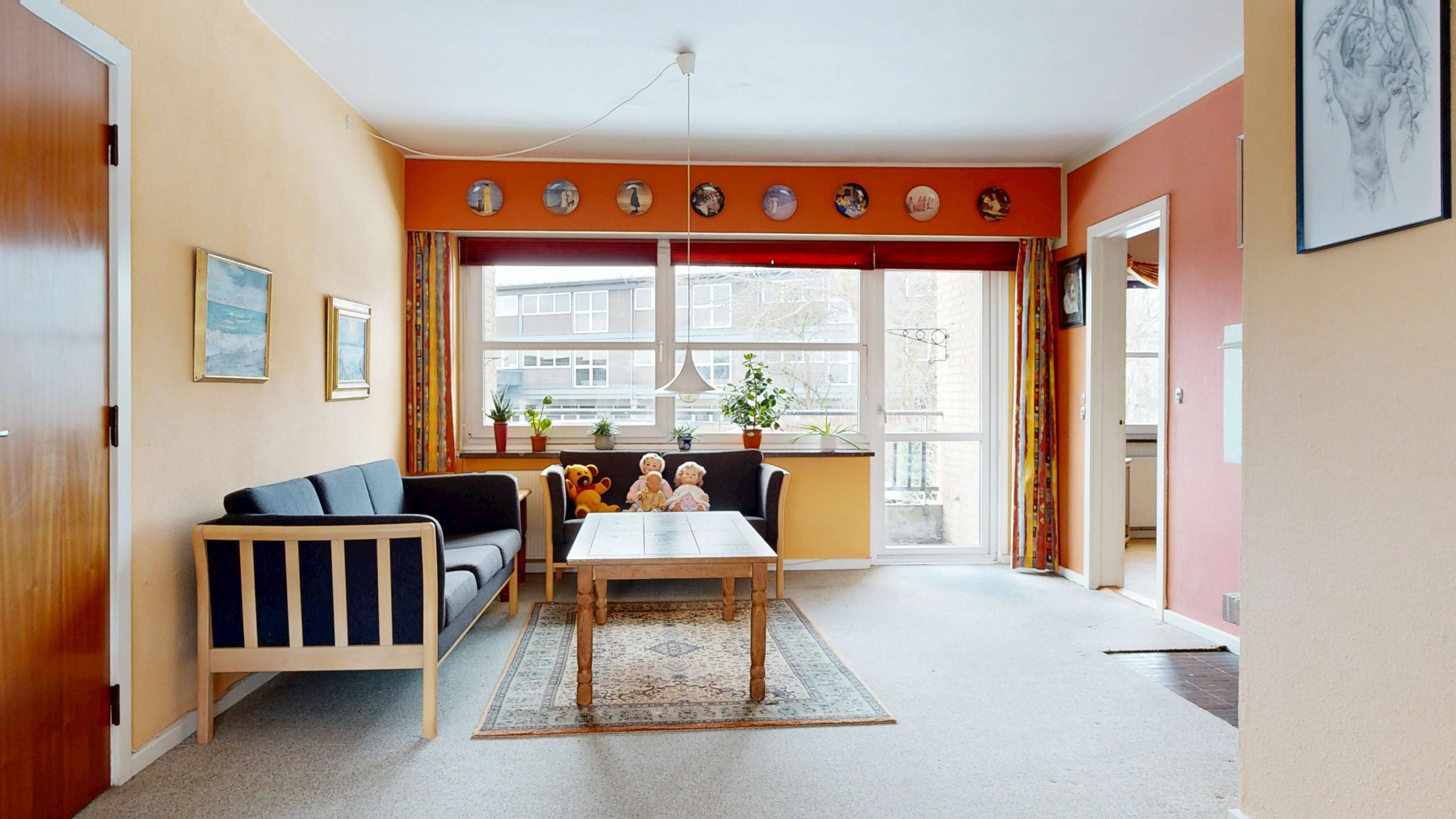 Fremhævet stue billede i fuldskærmstilstand. Billede af Vestervangsvej 49, st.. tv.., 8800 Viborg