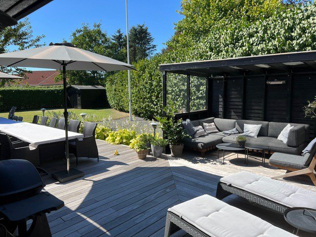 Fremhævet sommer billede i fuldskærmstilstand. Billede af Lilleskoven 8, 8722 Hedensted