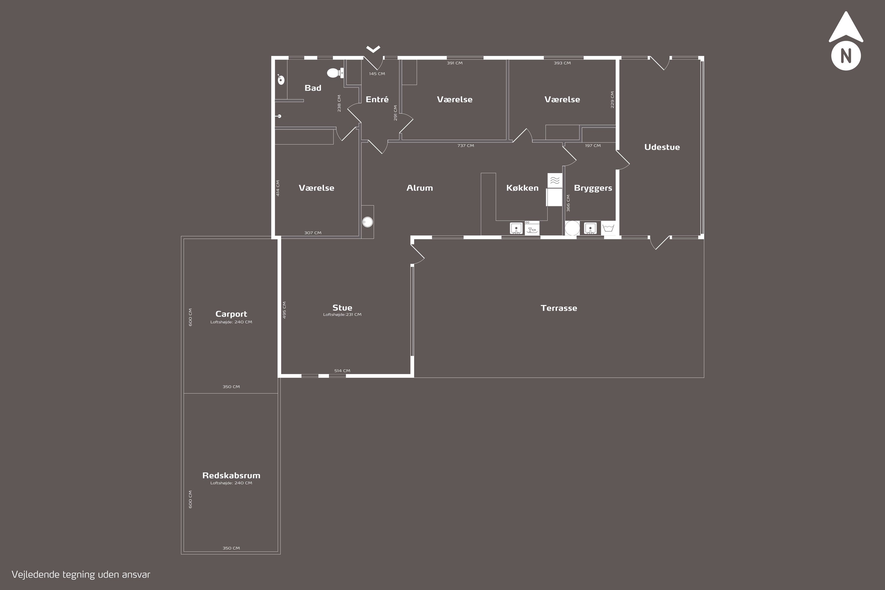 Plantegninger billede af Rosmarinvej 15, 8800 Viborg