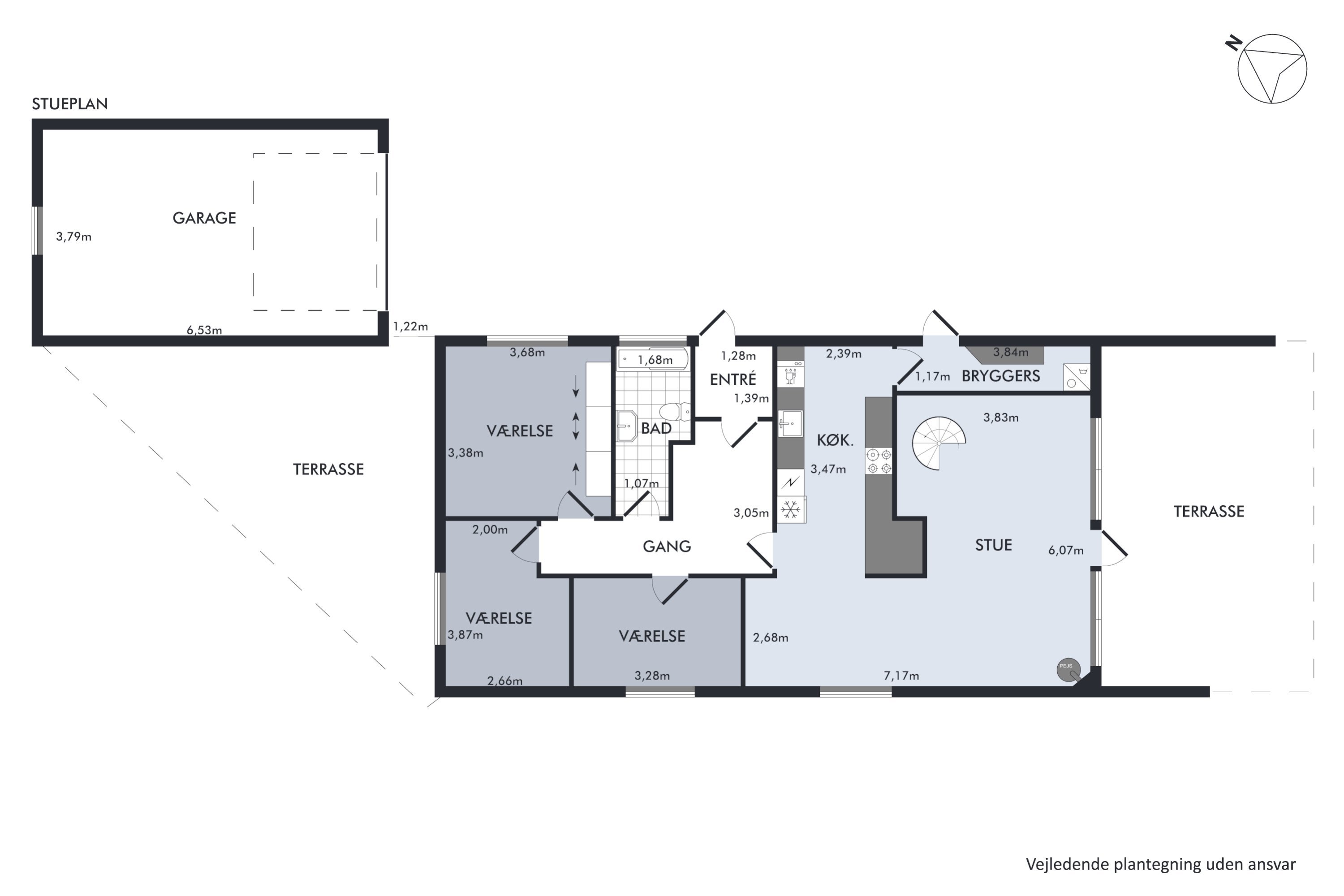 Plantegninger billede af Dalgasvej 11, Frederiks, 7470 Karup J