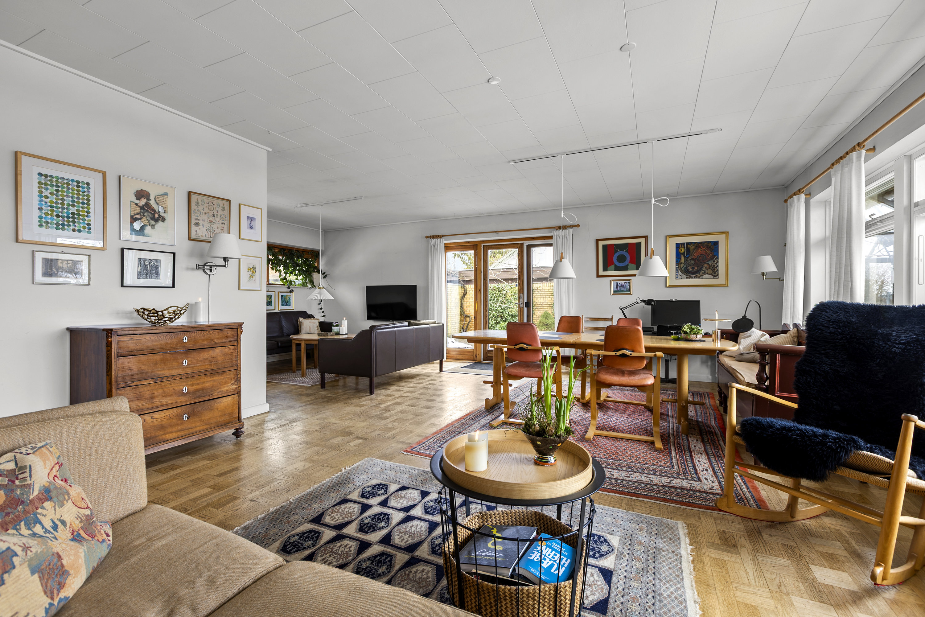 Fremhævet stue billede i fuldskærmstilstand. Billede af Dalmosevej 5, 4100 Ringsted