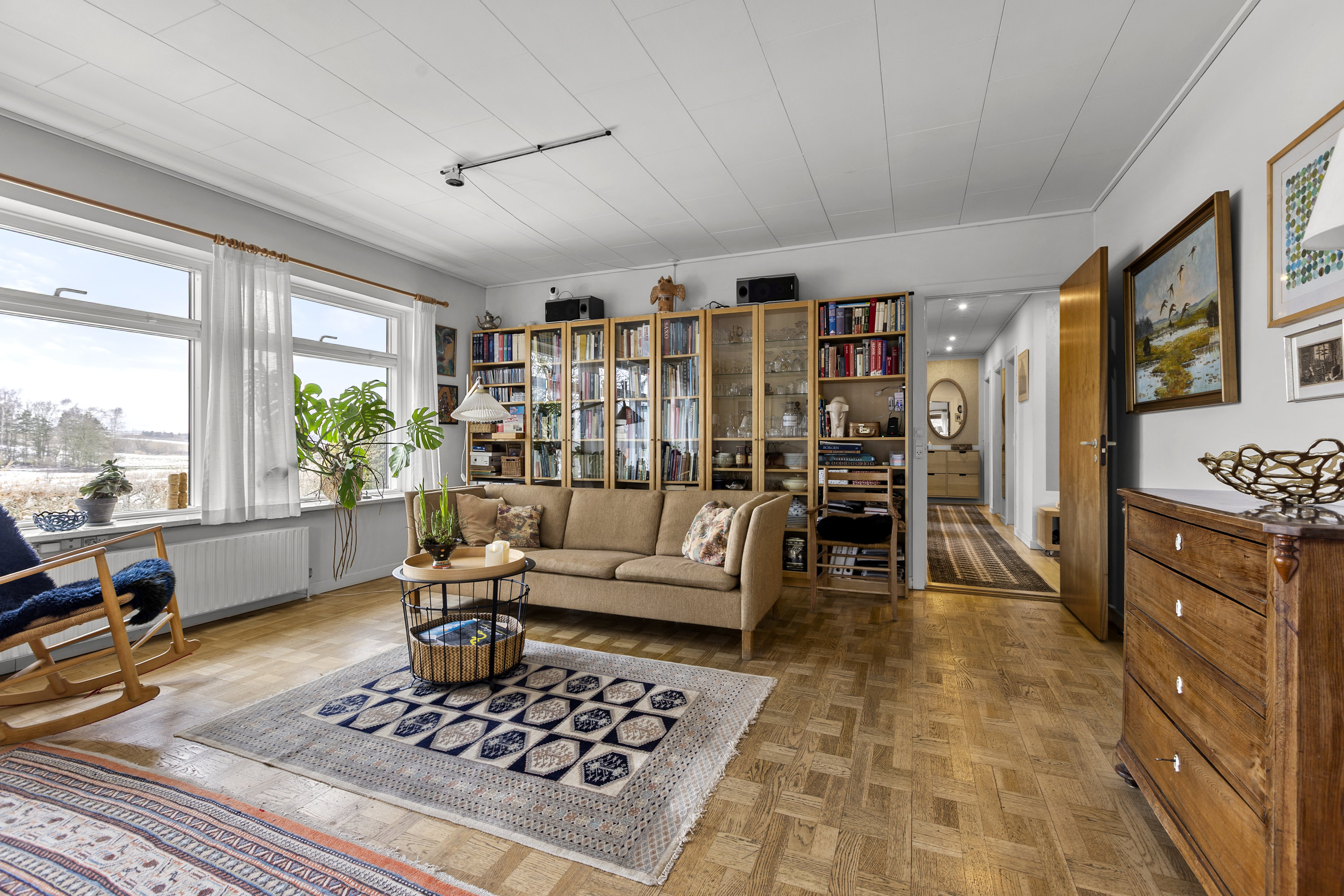 Fremhævet stue billede i fuldskærmstilstand. Billede af Dalmosevej 5, 4100 Ringsted