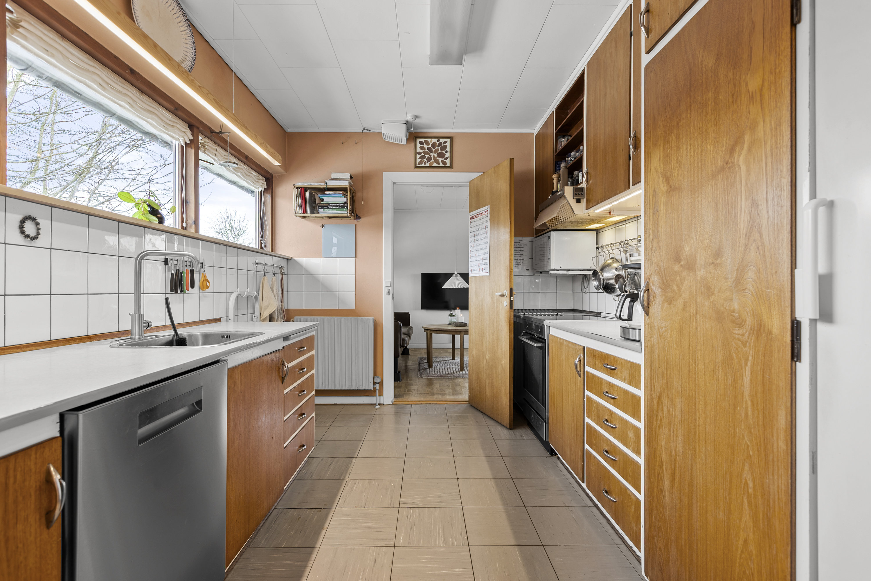 Fremhævet køkken billede i fuldskærmstilstand. Billede af Dalmosevej 5, 4100 Ringsted