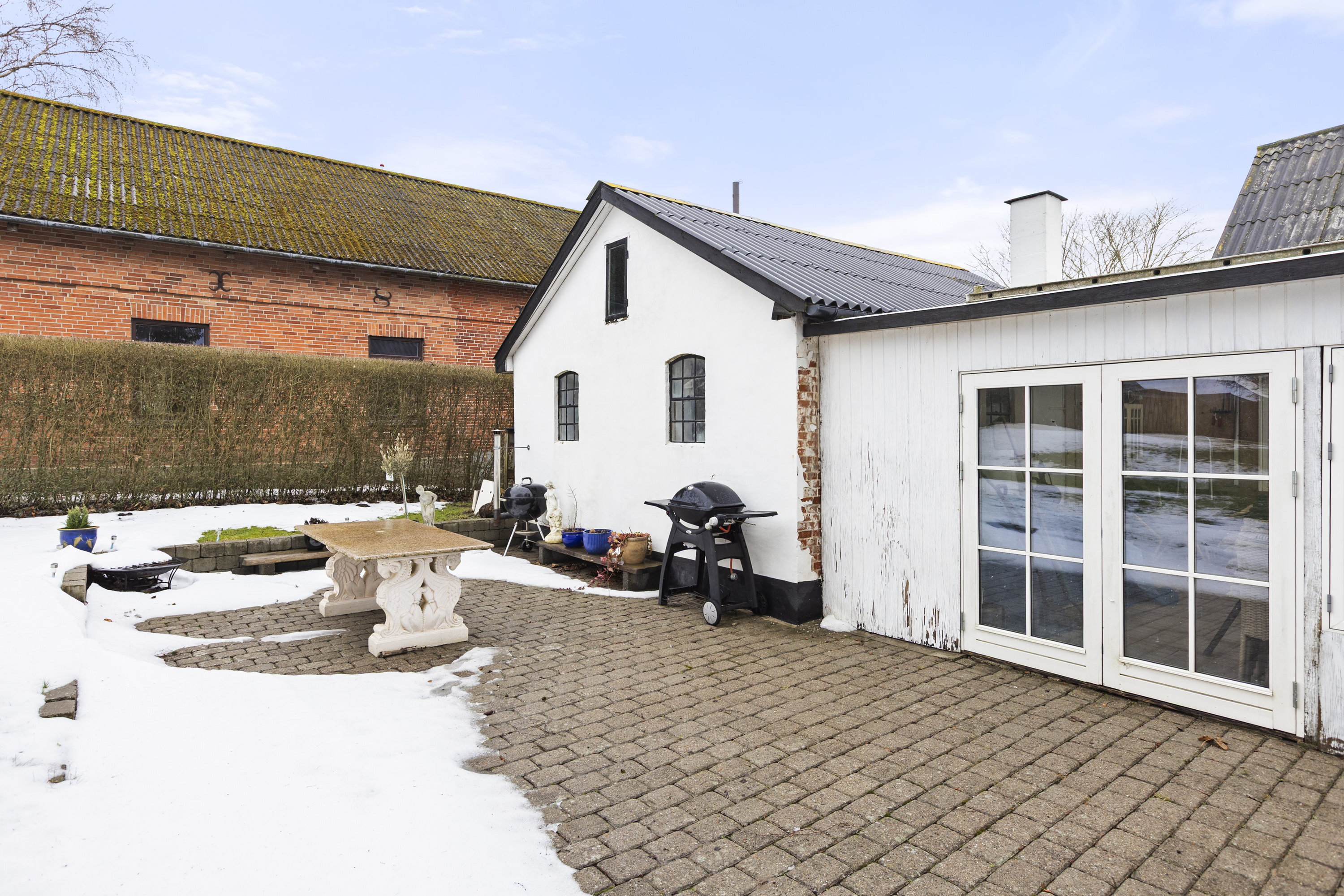 Fremhævet terrasse billede i fuldskærmstilstand. Billede af Sandbyvej 62, Sandby, 4171 Glumsø