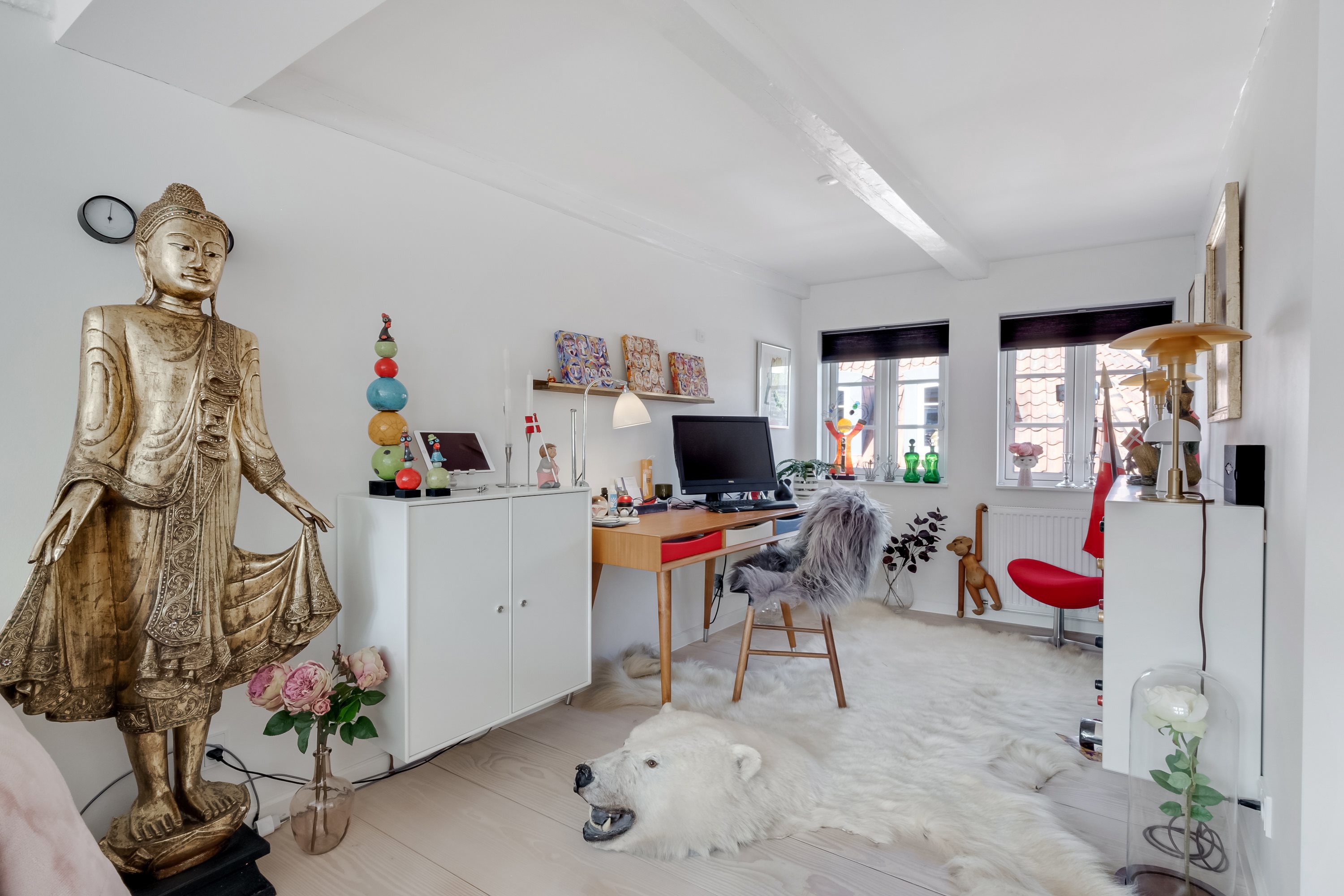 Fremhævet stue billede i fuldskærmstilstand. Billede af Ramsherred 19, 5000 Odense C