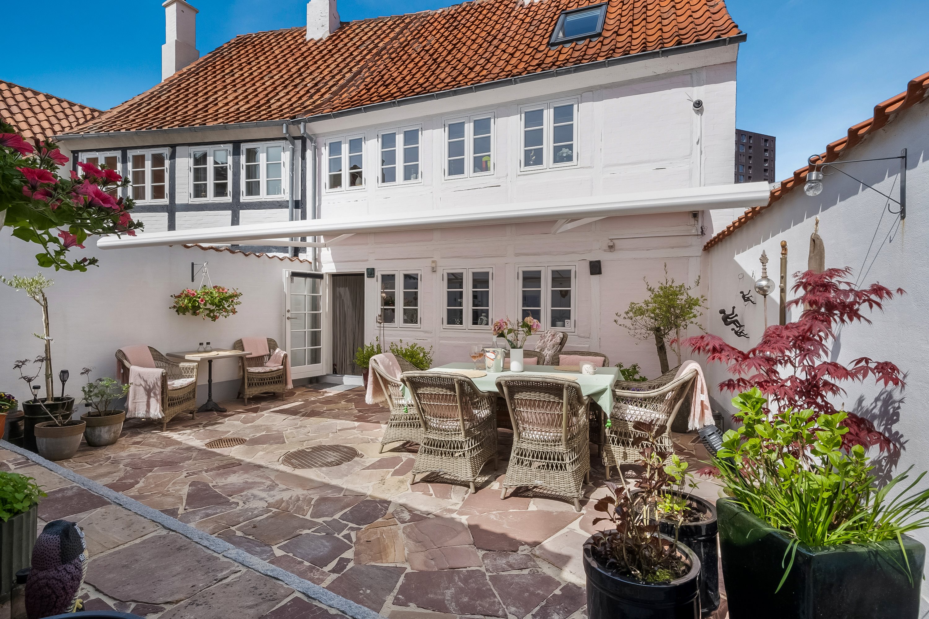 Miniaturebillede 1: terrasse. Billede af Ramsherred 19, 5000 Odense C