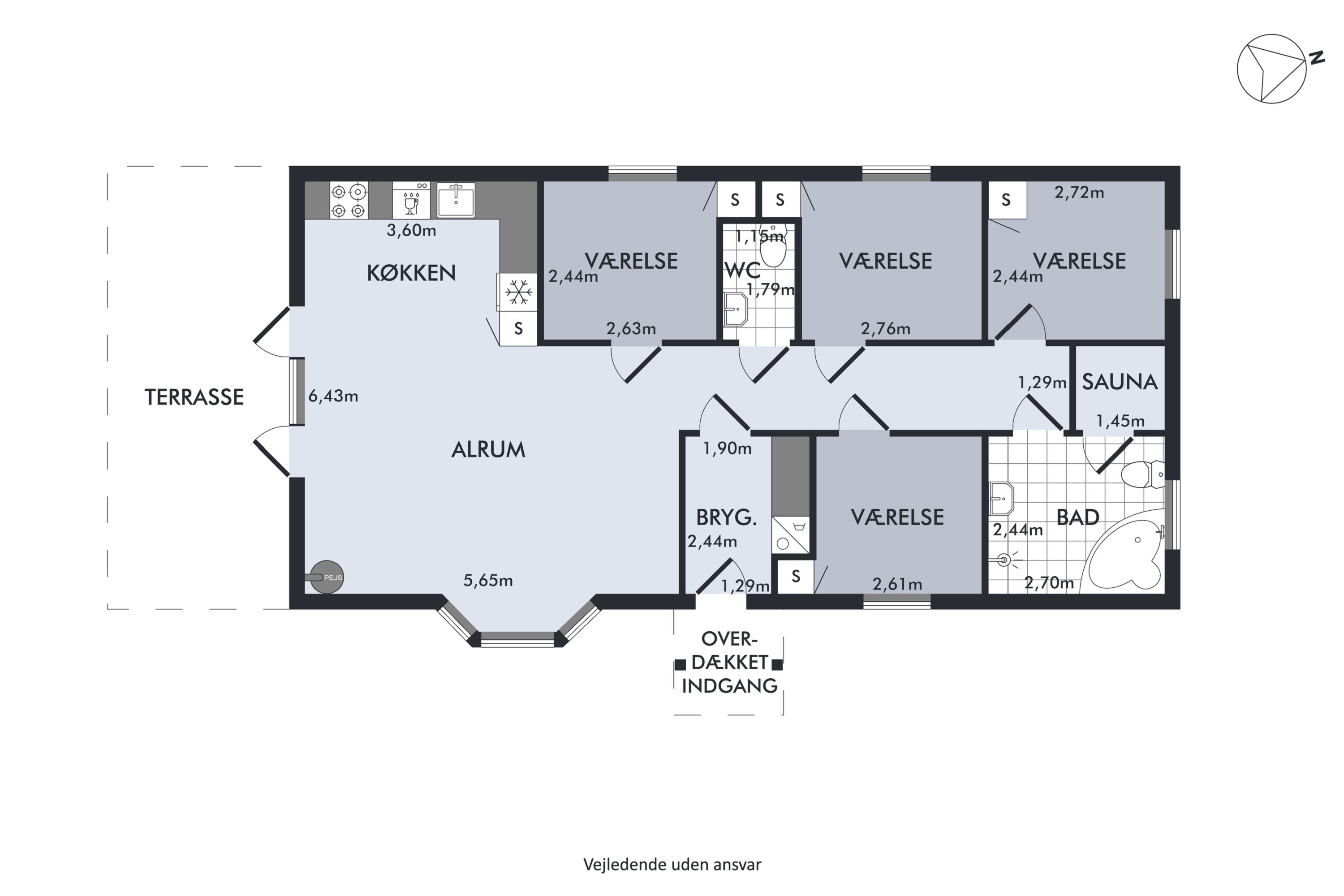 Plantegninger billede af Marina Fiskenæs Feriepark 32, 6300 Gråsten