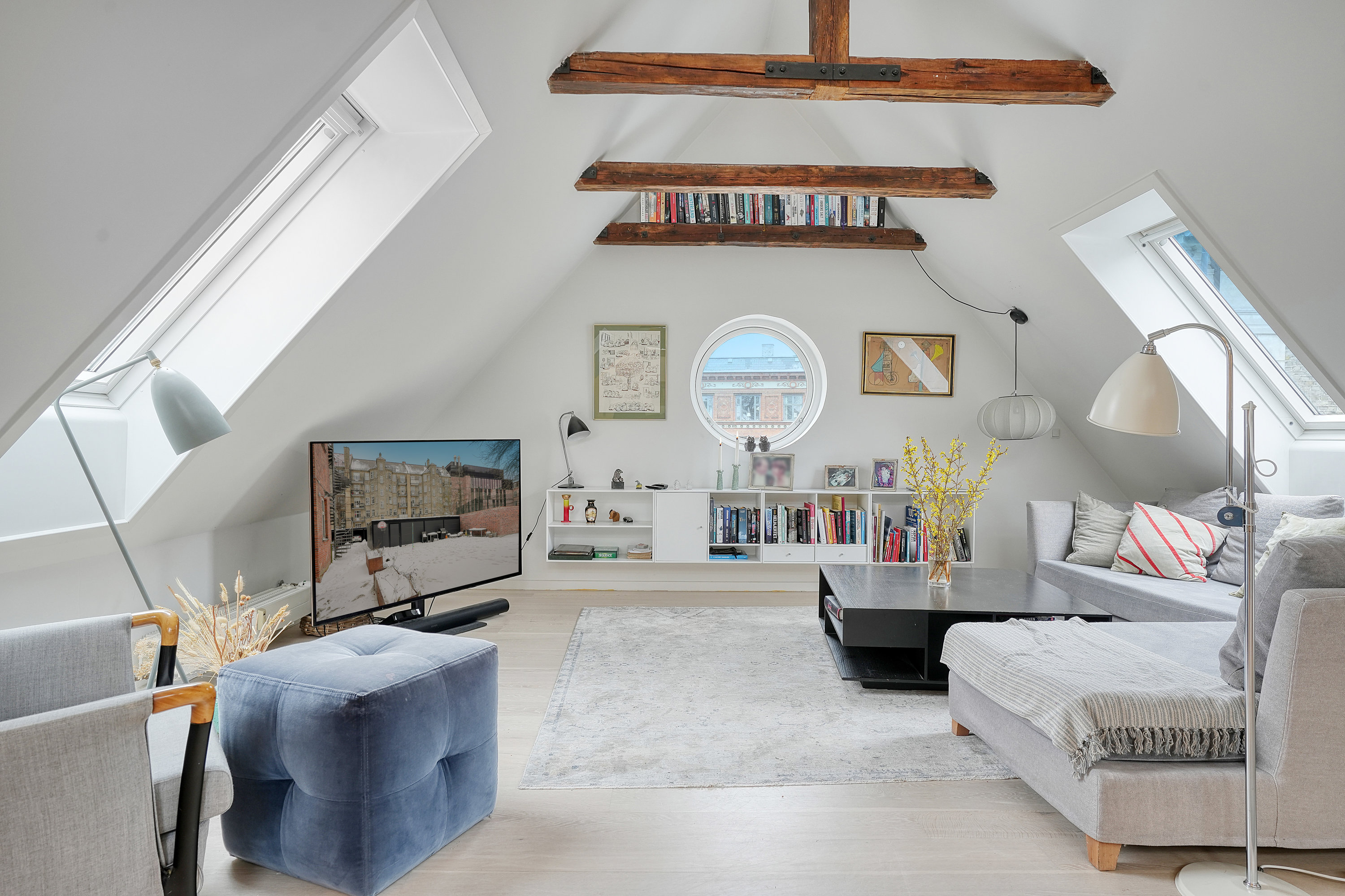 Miniaturebillede 1: stue. Billede af Gammel Kongevej 144, 3., 1850 Frederiksberg C