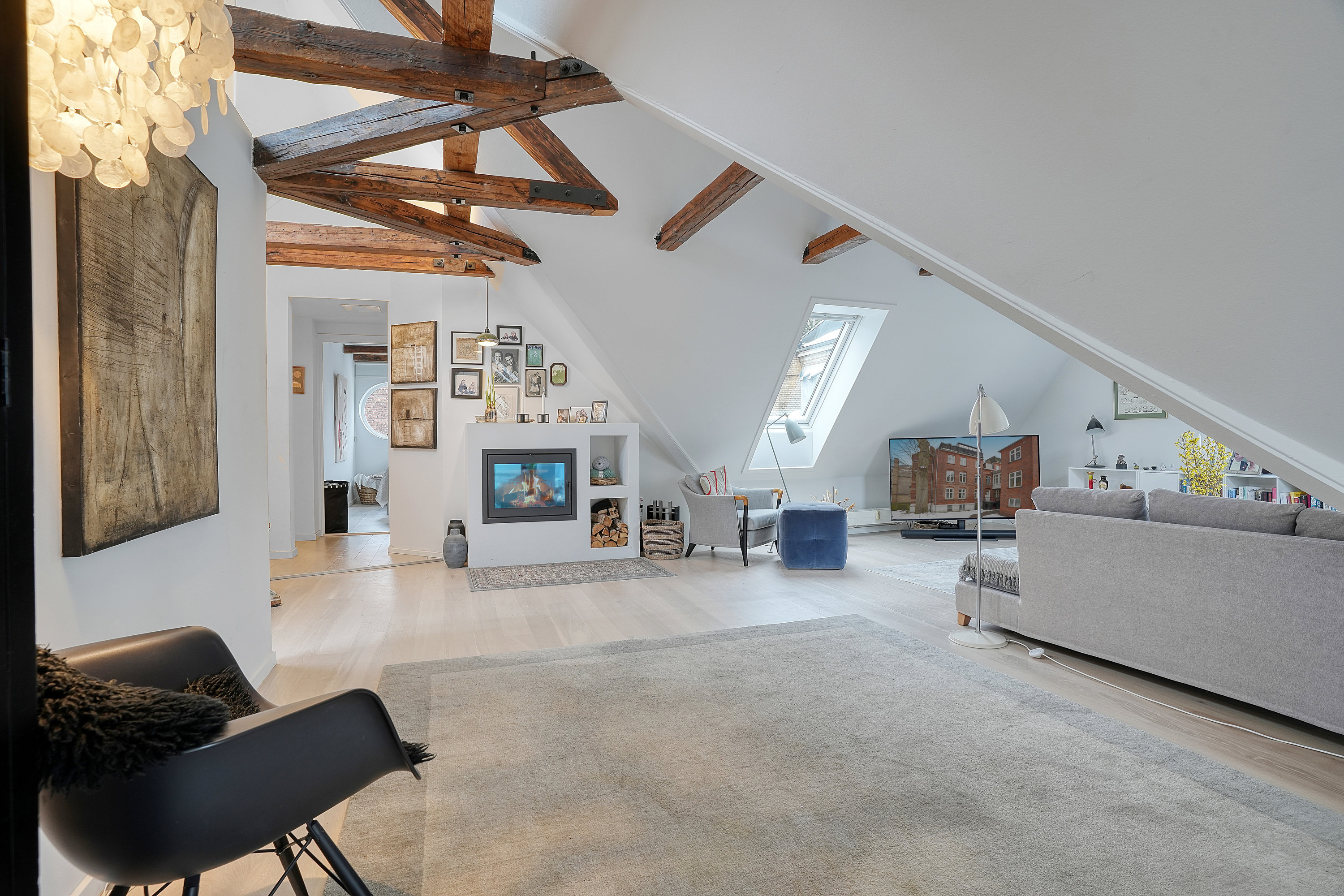 Fremhævet stue billede i fuldskærmstilstand. Billede af Gammel Kongevej 144, 3., 1850 Frederiksberg C