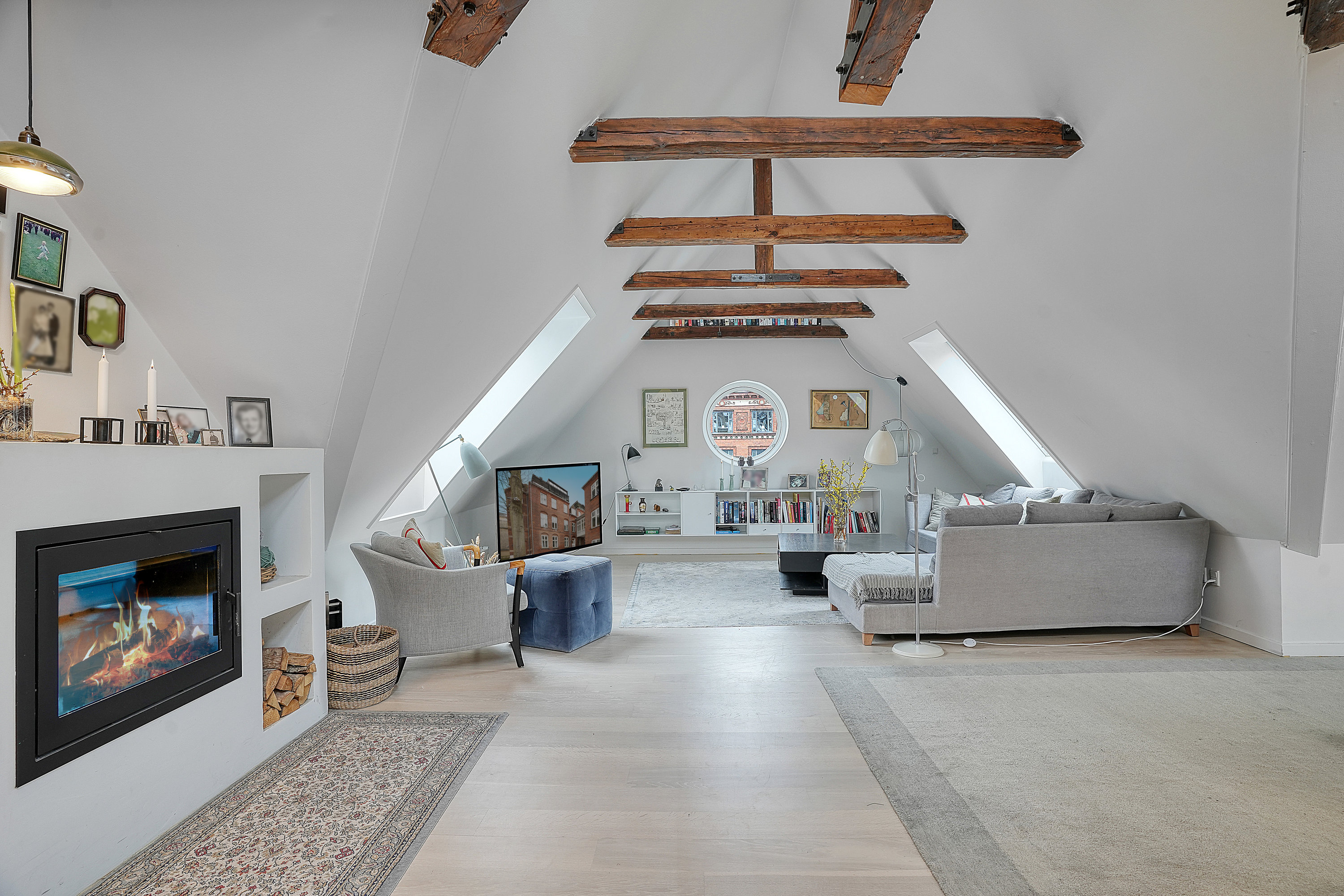 Fremhævet stue billede i fuldskærmstilstand. Billede af Gammel Kongevej 144, 3., 1850 Frederiksberg C