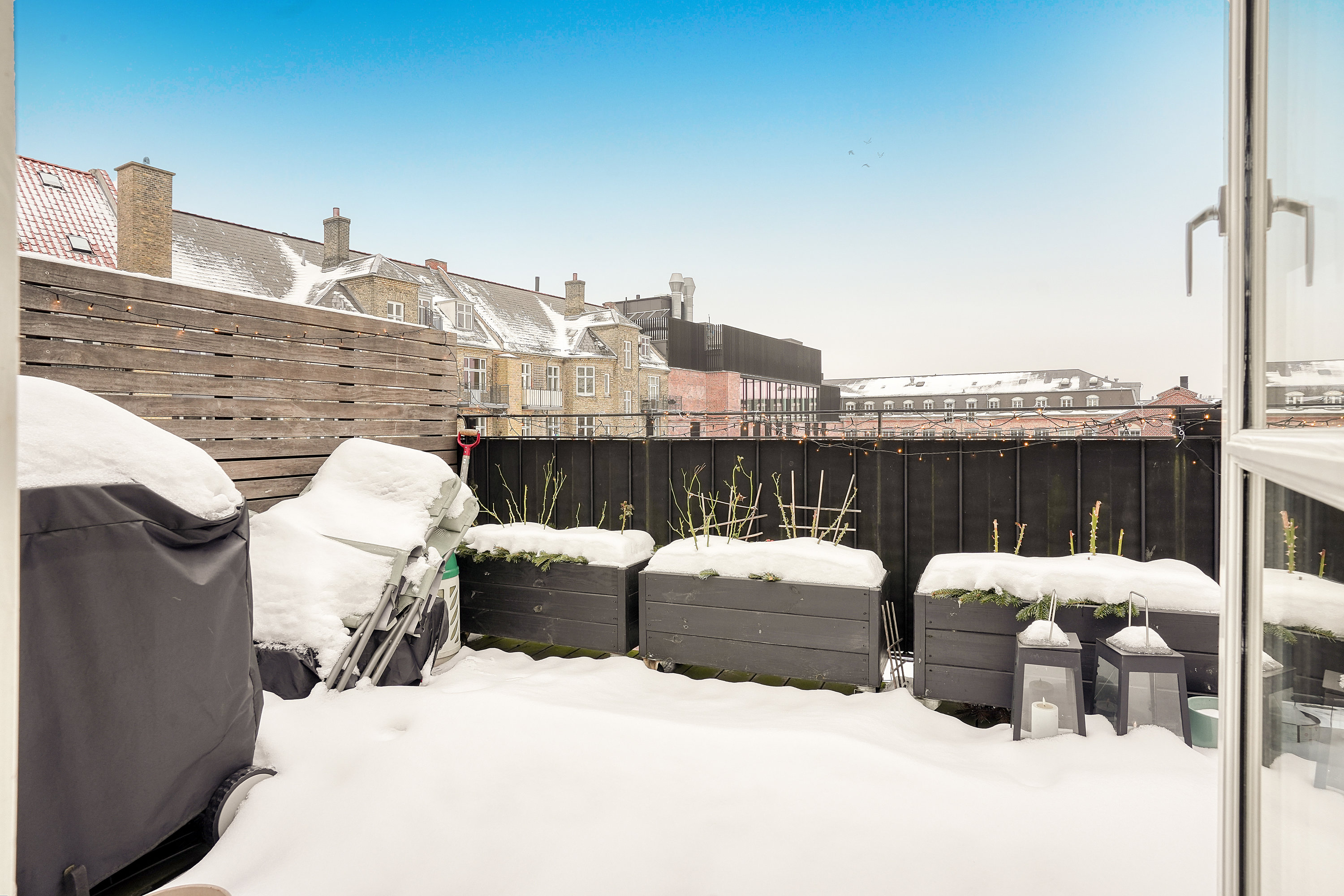 Fremhævet terrasse billede i fuldskærmstilstand. Billede af Gammel Kongevej 144, 3., 1850 Frederiksberg C