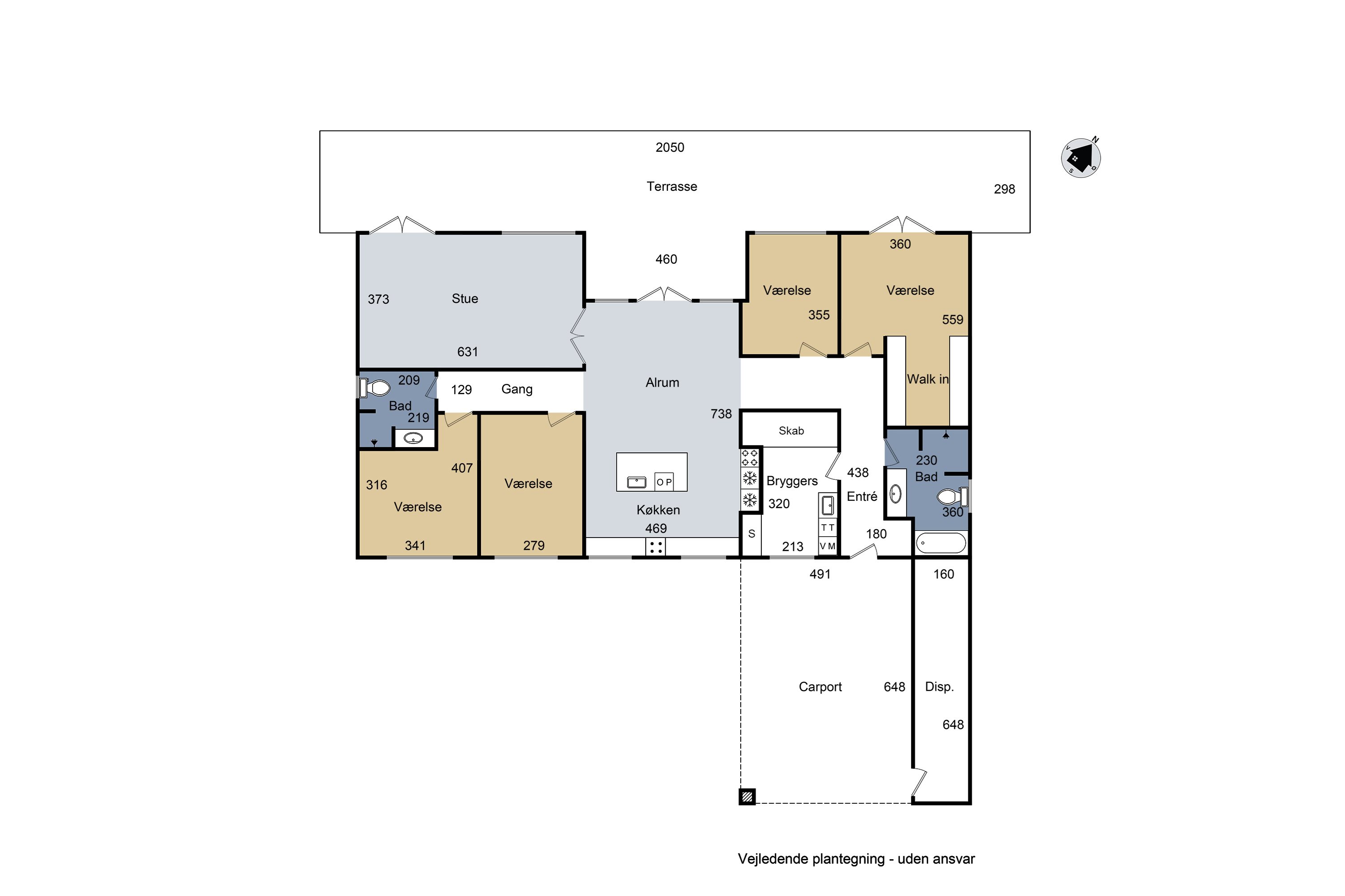 Plantegninger billede af Binningebækken 38, Benløse, 4100 Ringsted