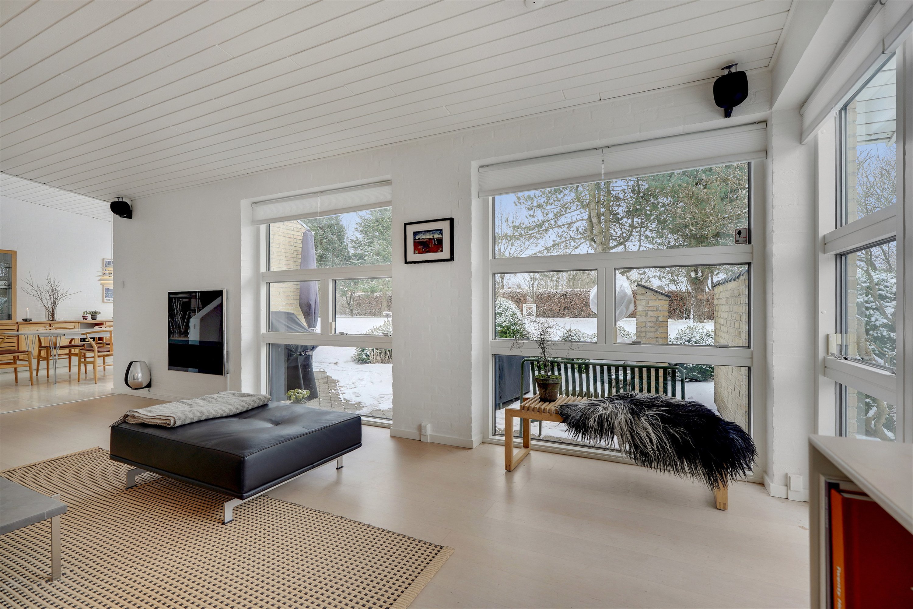 Fremhævet stue billede i fuldskærmstilstand. Billede af Flintemarken 40, 7190 Billund