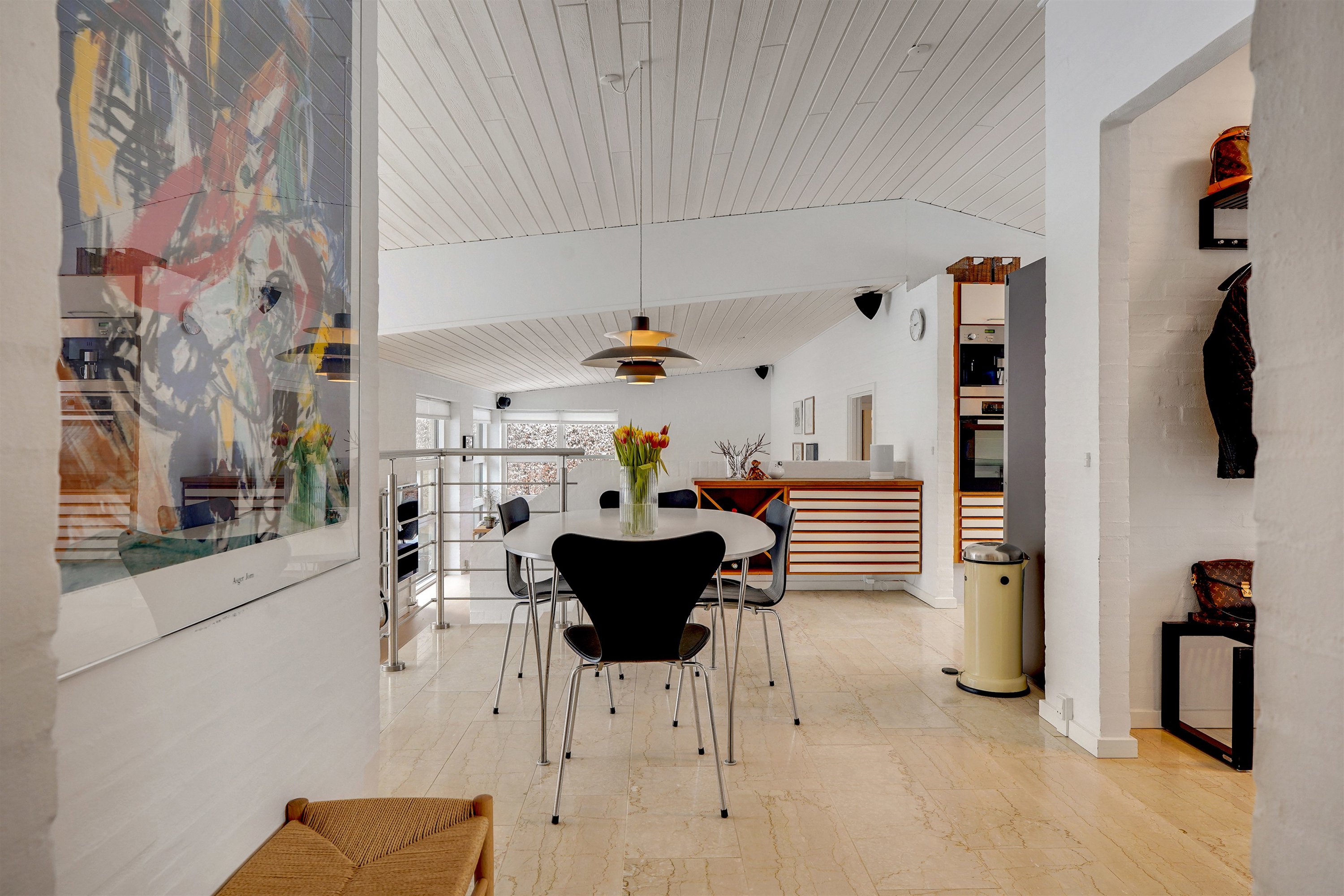 Fremhævet entré billede i fuldskærmstilstand. Billede af Flintemarken 40, 7190 Billund