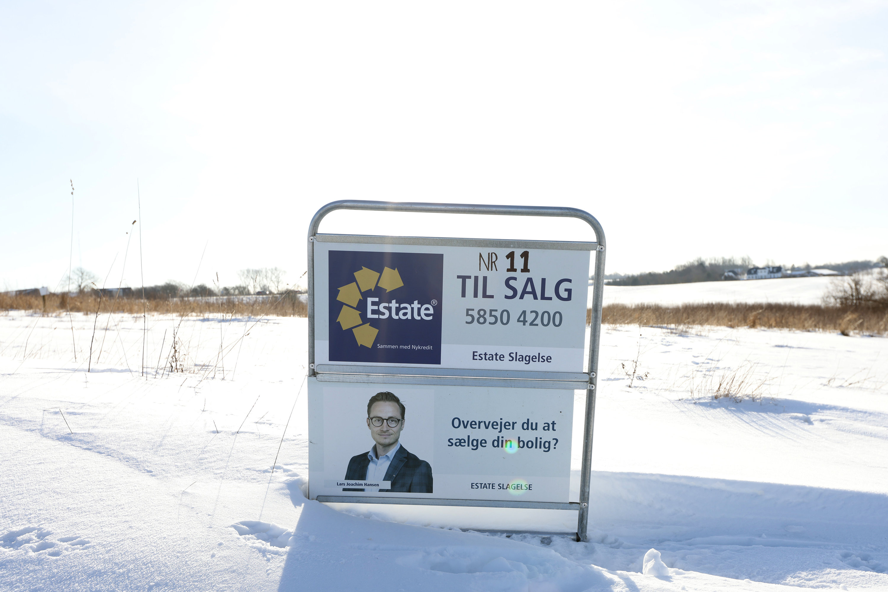 Fremhævet grund billede i fuldskærmstilstand. Billede af Udsigtsbakken 11, 4200 Slagelse