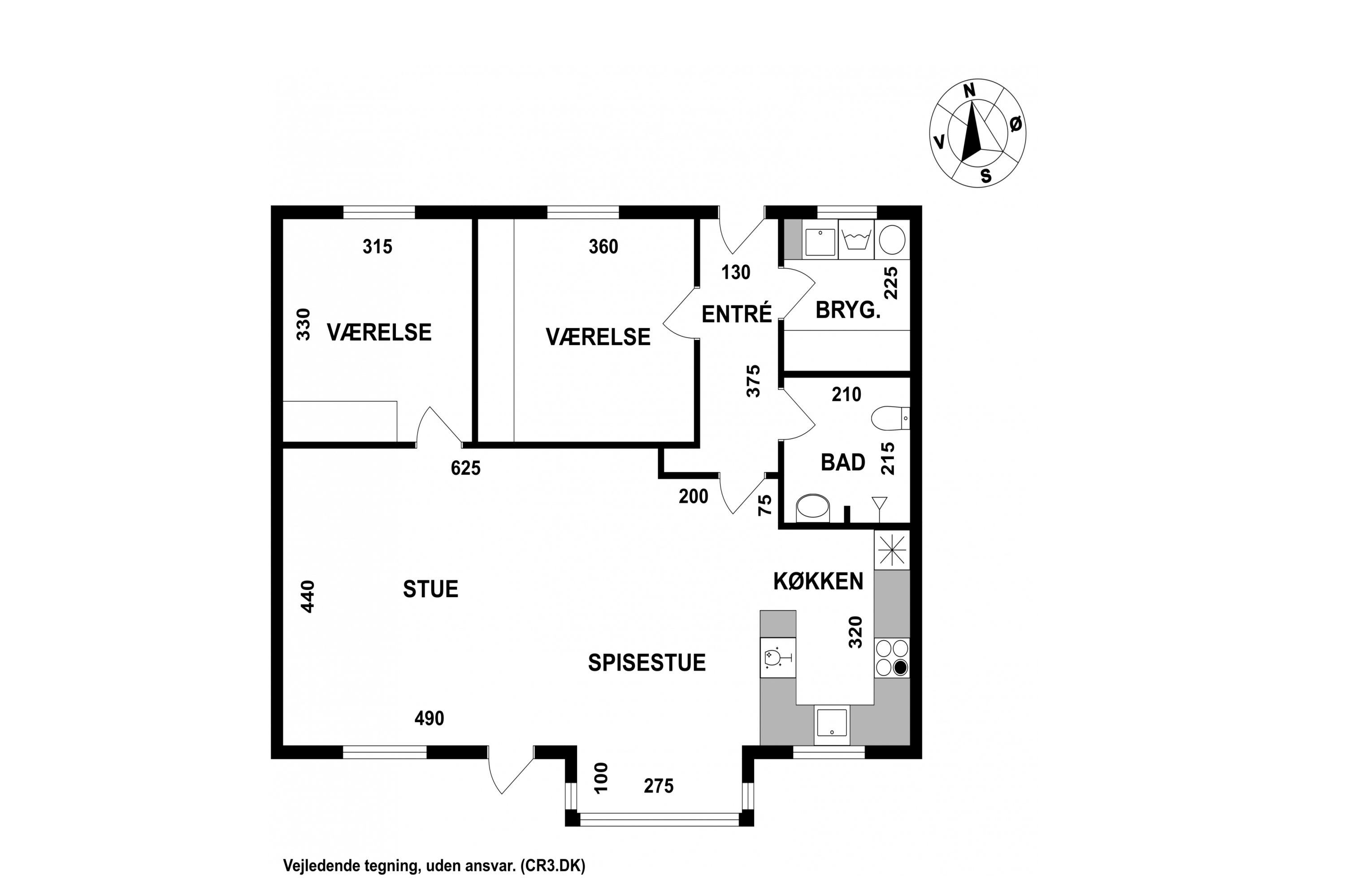 Plantegninger billede af Rolighedsparken 42, 3060 Espergærde