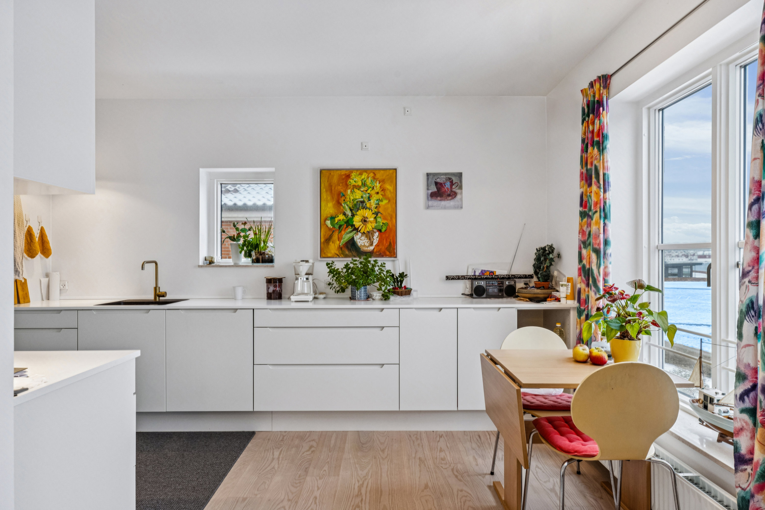 Fremhævet køkken billede i fuldskærmstilstand. Billede af Kystvej 65, 1., 6300 Gråsten