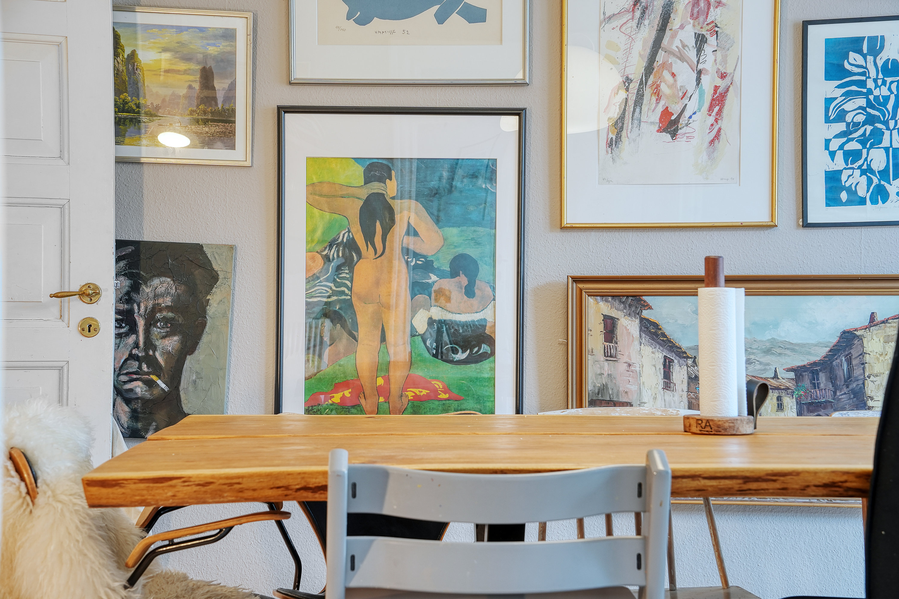 Fremhævet spisestue billede i fuldskærmstilstand. Billede af Vigerslevvej 39, 1. tv., 2500 Valby