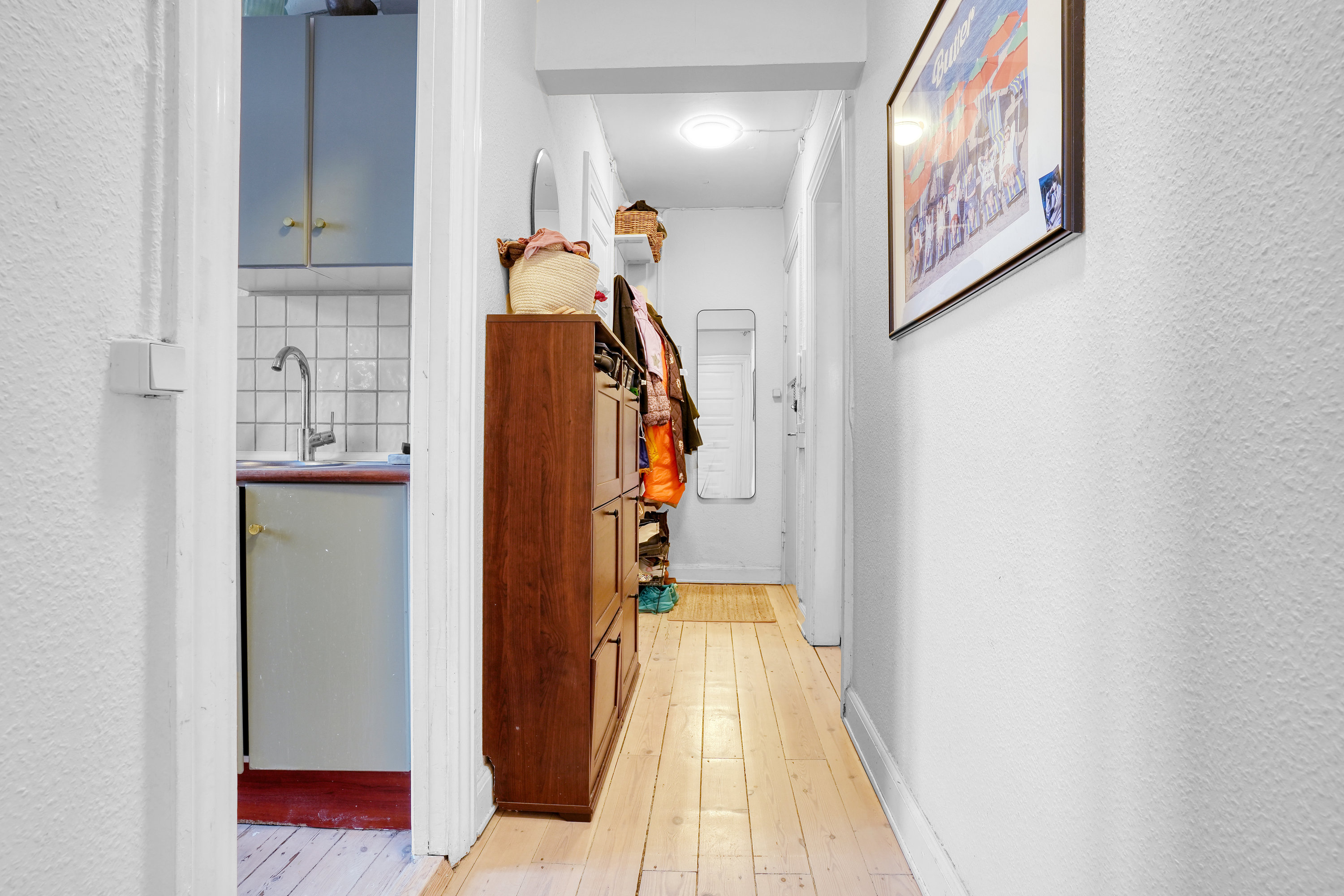 Fremhævet entré billede i fuldskærmstilstand. Billede af Vigerslevvej 39, 1. tv., 2500 Valby