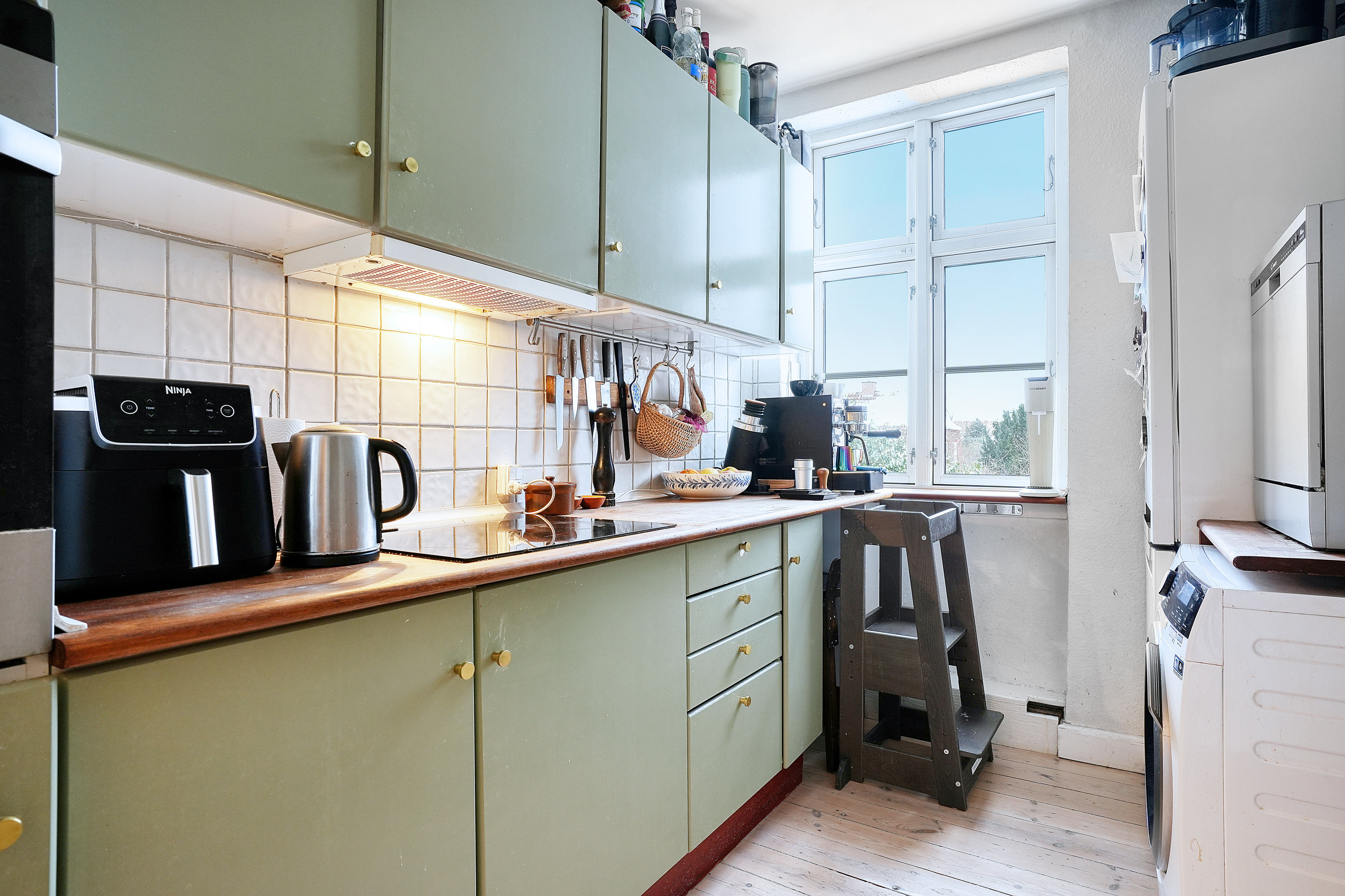 Fremhævet køkken billede i fuldskærmstilstand. Billede af Vigerslevvej 39, 1. tv., 2500 Valby