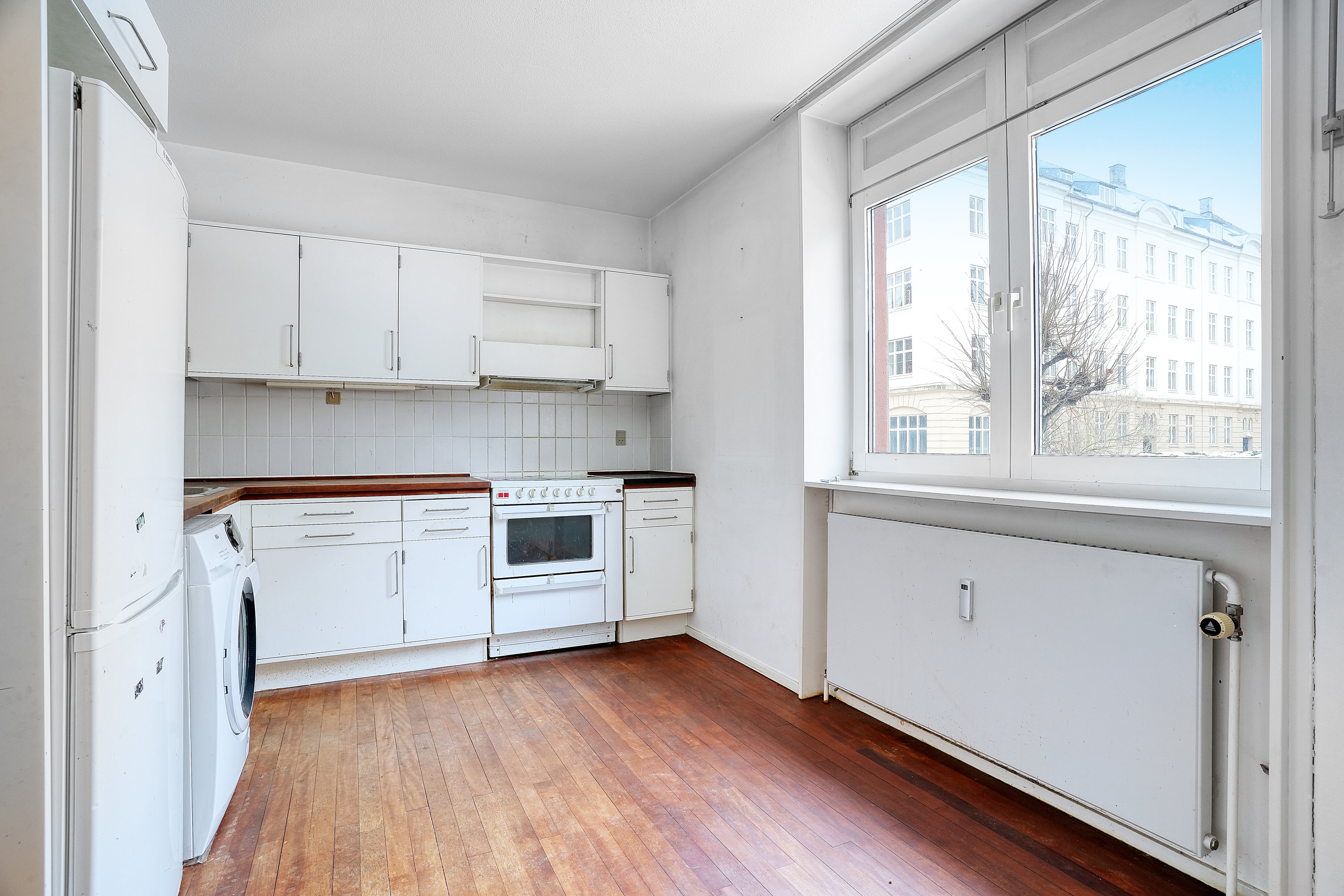 Fremhævet køkken billede i fuldskærmstilstand. Billede af Helsingborggade 7, st.. th., 2100 København Ø