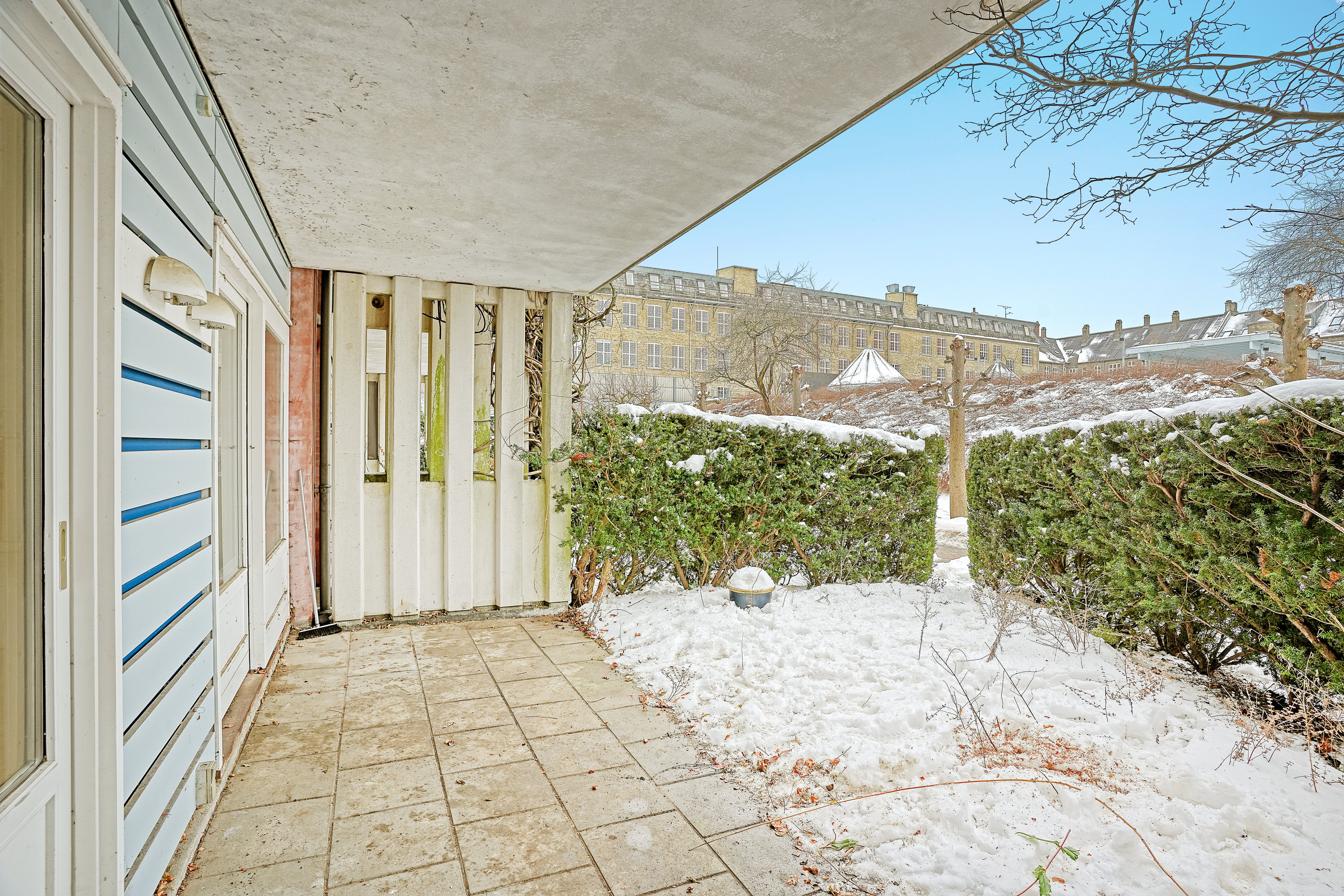 Miniaturebillede 1: terrasse. Billede af Helsingborggade 7, st.. th., 2100 København Ø