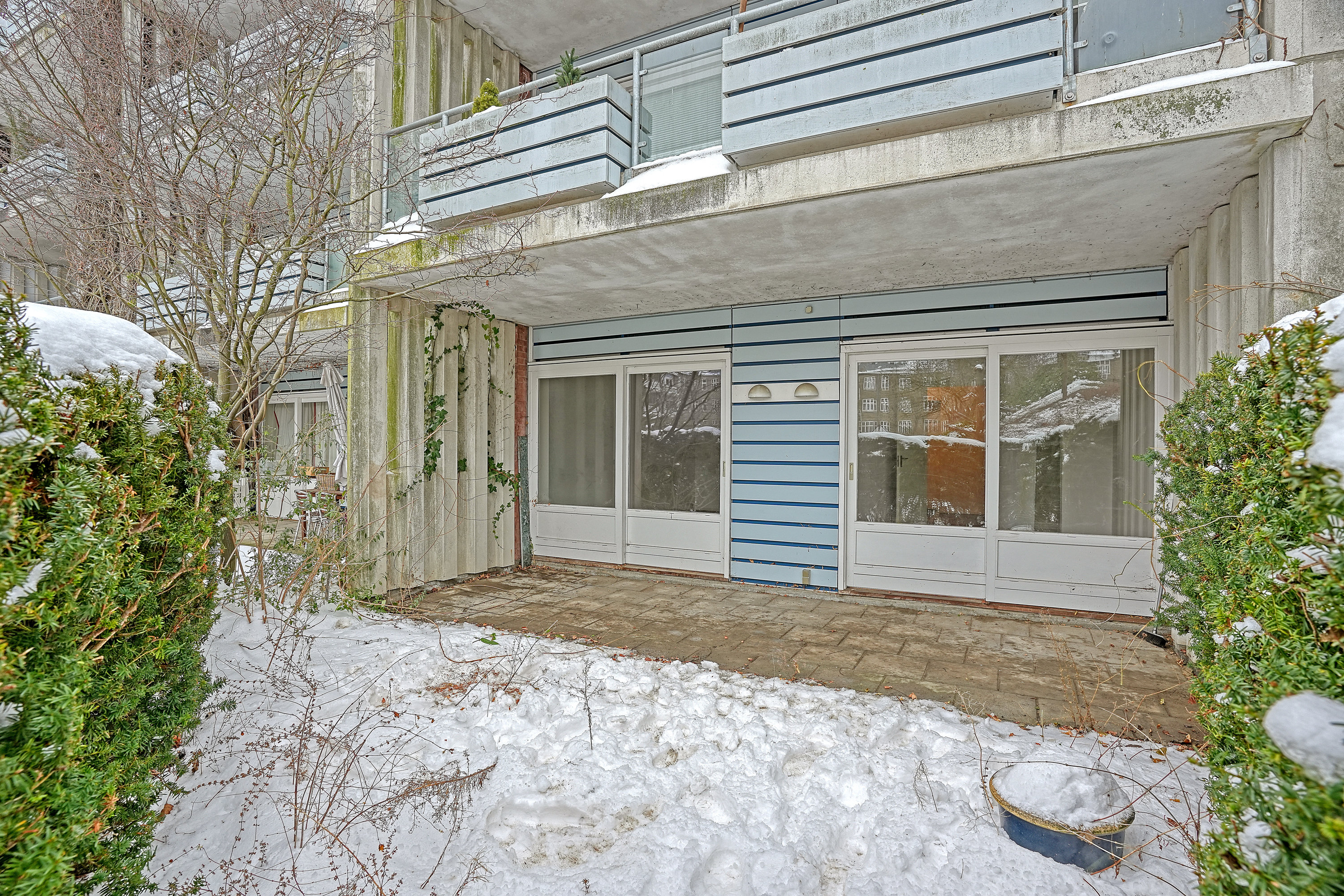 Fremhævet terrasse billede i fuldskærmstilstand. Billede af Helsingborggade 7, st.. th., 2100 København Ø