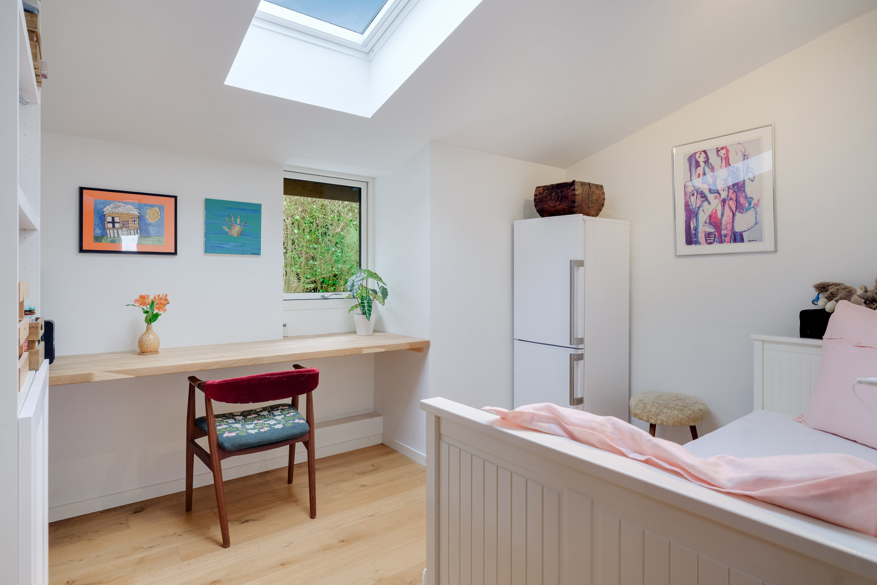 Fremhævet soveværelse billede i fuldskærmstilstand. Billede af Pilevej 28, 5800 Nyborg