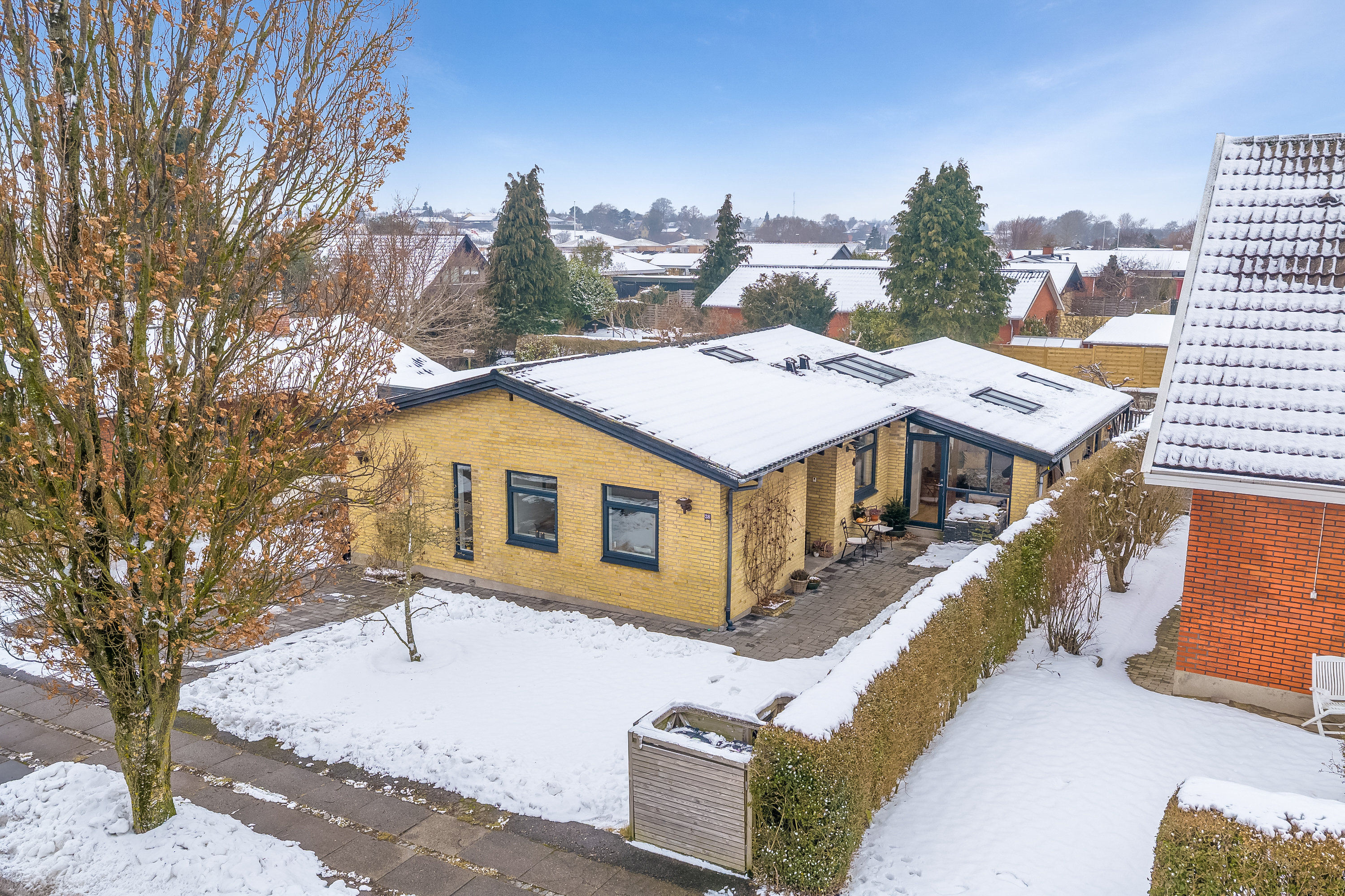 Miniaturebillede 2: facade. Billede af Pilevej 28, 5800 Nyborg