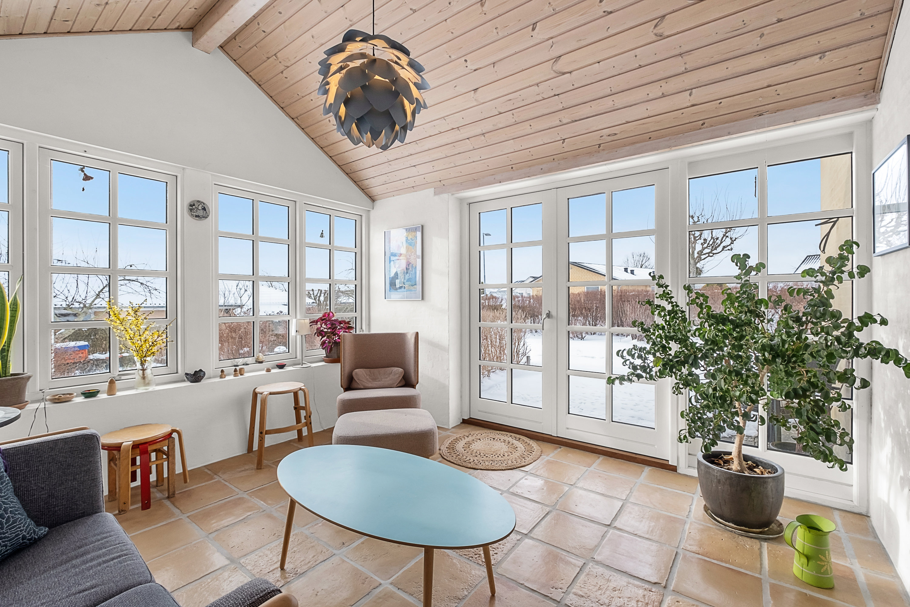 Miniaturebillede 1: stue. Billede af Sensommervej 133, 8530 Hjortshøj