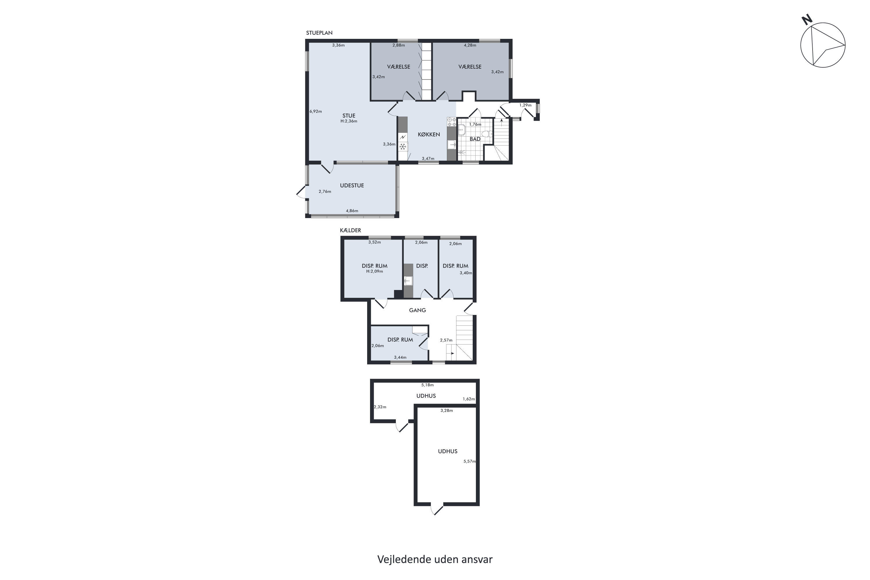 Plantegninger billede af Mosevej 1, 6320 Egernsund