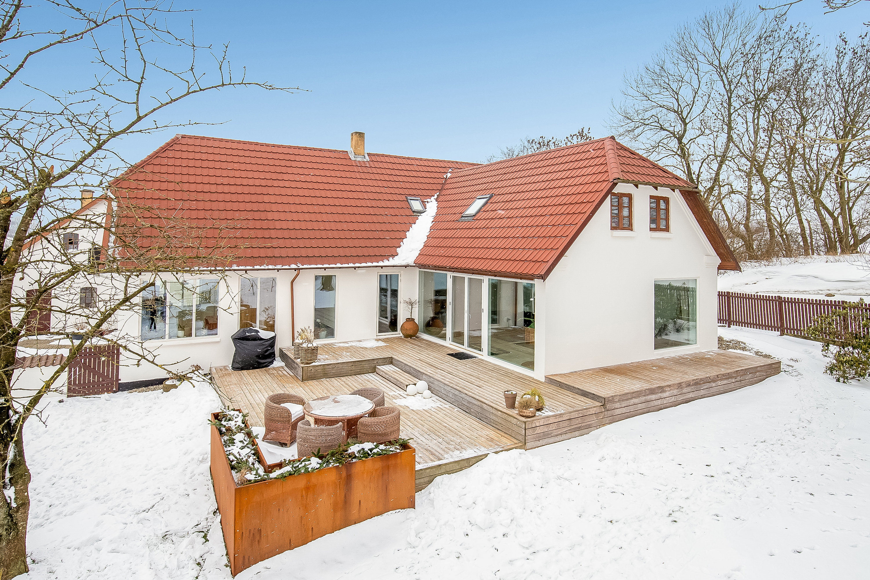 Villa: Mastefoto på Gl Højenvej 105, 7100 Vejle